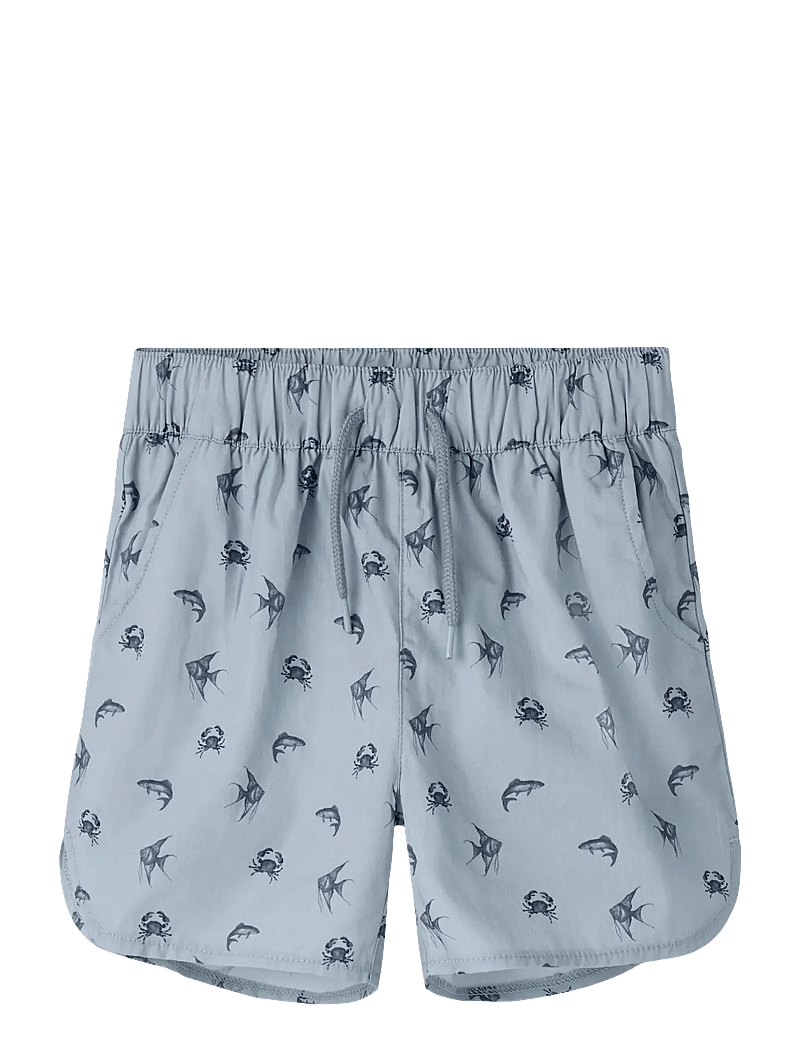 Lil'Atelier - NMMFANDYN LOOSE SWIM SHORTS LIL - spodenki - zen blue - 0