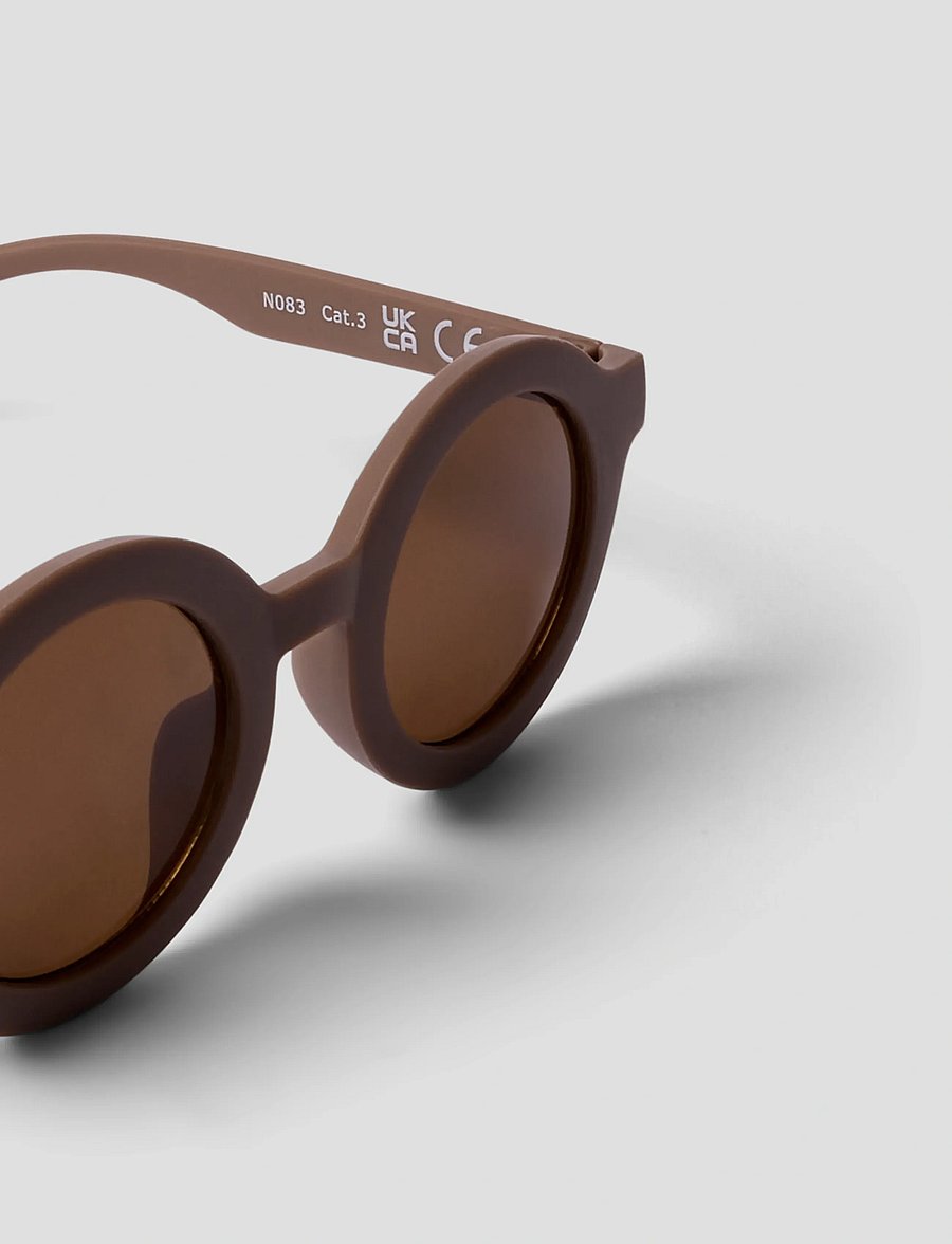 Lil'Atelier - NMNFLARE SUNGLASSES LIL - päikeseprillid - shitake - 2