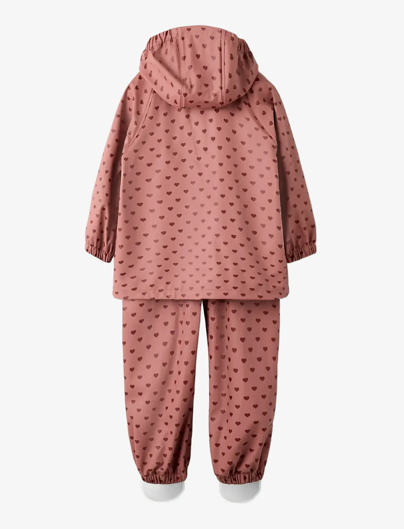 Lil'Atelier - NMFLADRY10 RAIN SET FO LIL - vihmakomplektid - withered rose - 2