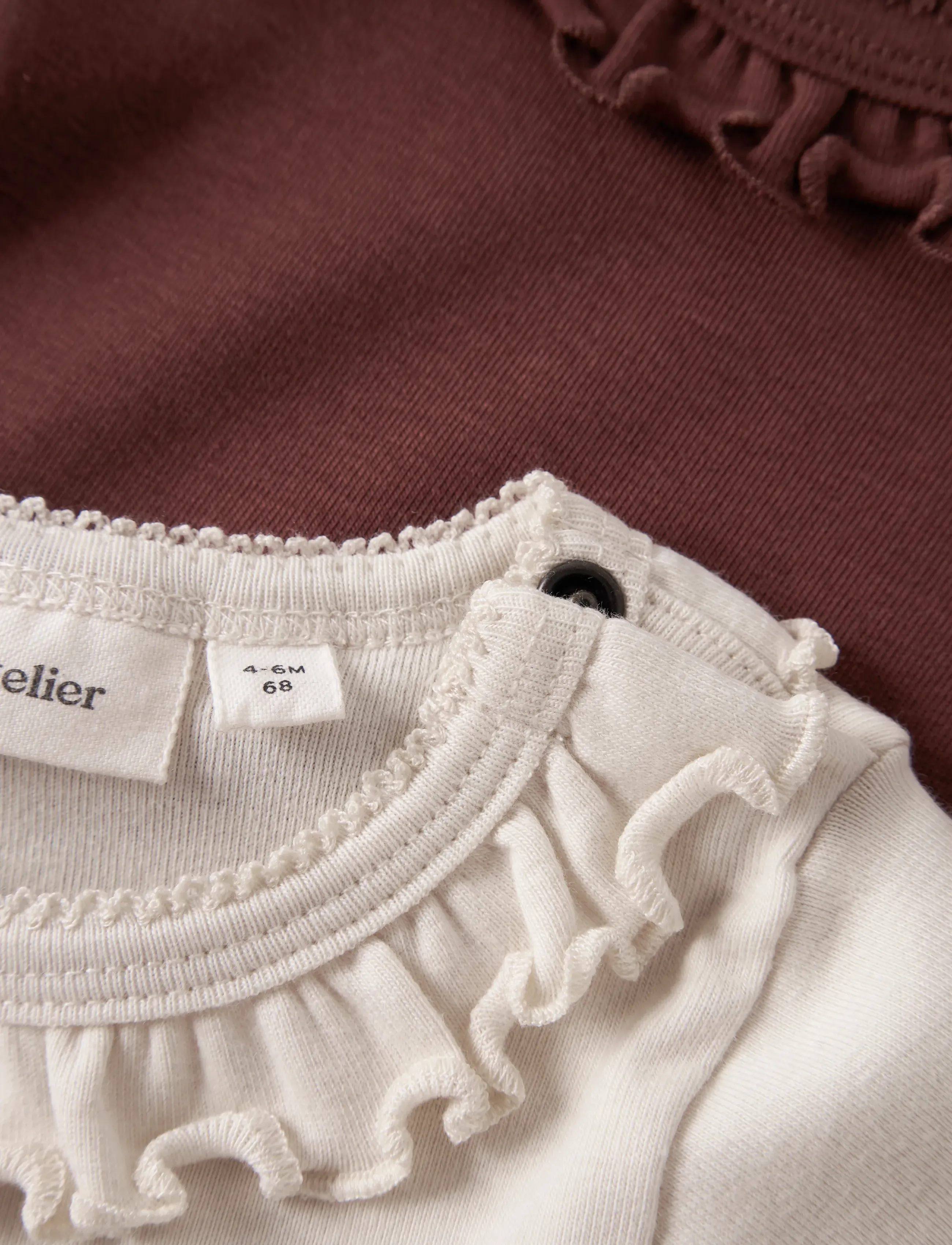 Lil'Atelier - NBFGAYO KOJ 2P LS SLIM BODY LIL - langärmelige bodys - turtledove - 5