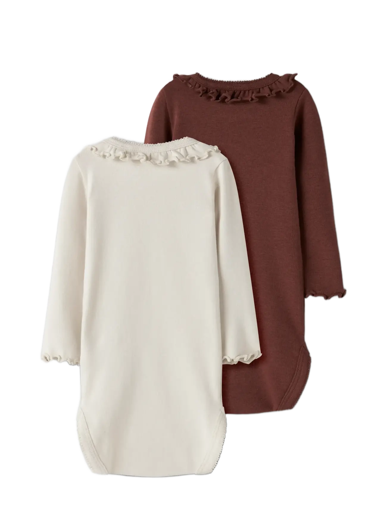 Lil'Atelier - NBFGAYO KOJ 2P LS SLIM BODY LIL - langärmelige bodys - turtledove - 3