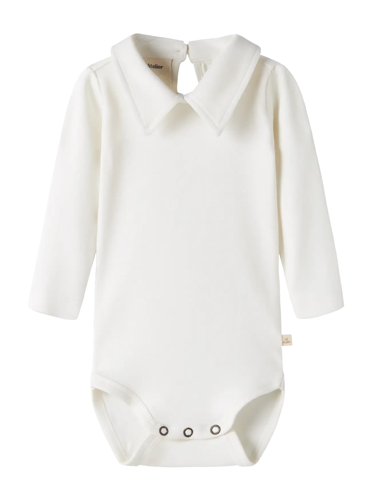 Lil'Atelier - NBMFUNDO LUP LS BODY LIL NOOS - langerma - coconut milk - 0