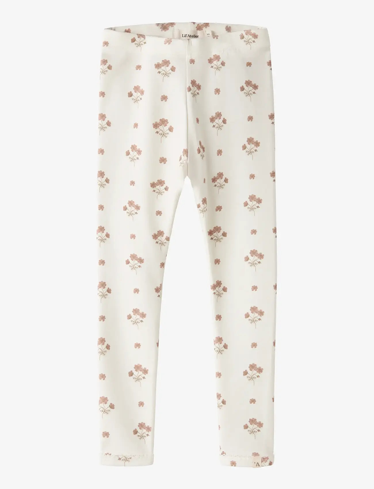 Lil'Atelier - NMFLAYO SIN SLIM LEGGINGS LIL - coconut milk - 0