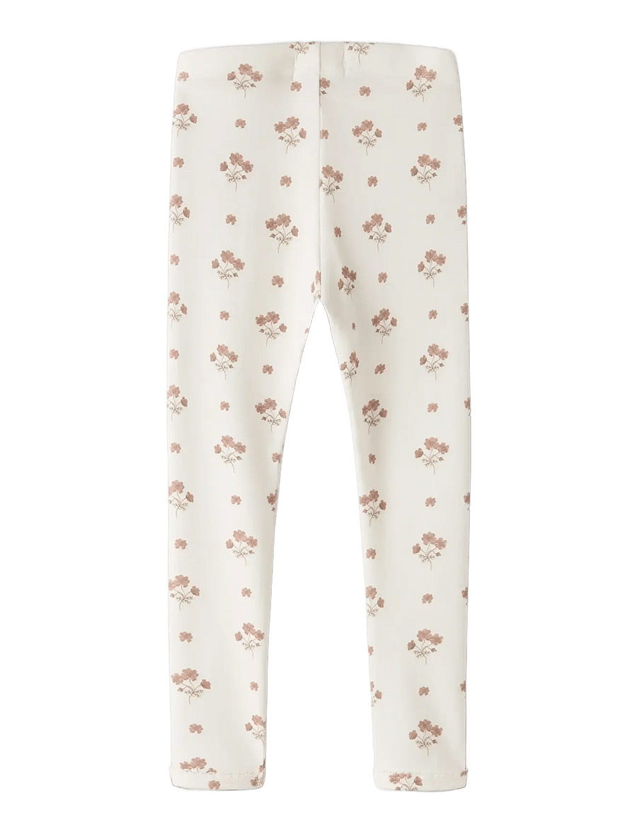 Lil'Atelier - NMFLAYO SIN SLIM LEGGINGS LIL - leggings - coconut milk - 1