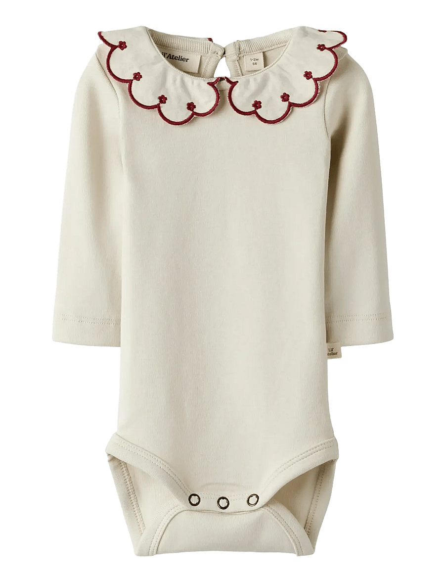 Lil'Atelier - NBFFUNDO LUS LS SLIM BODY LIL - turtledove - 1