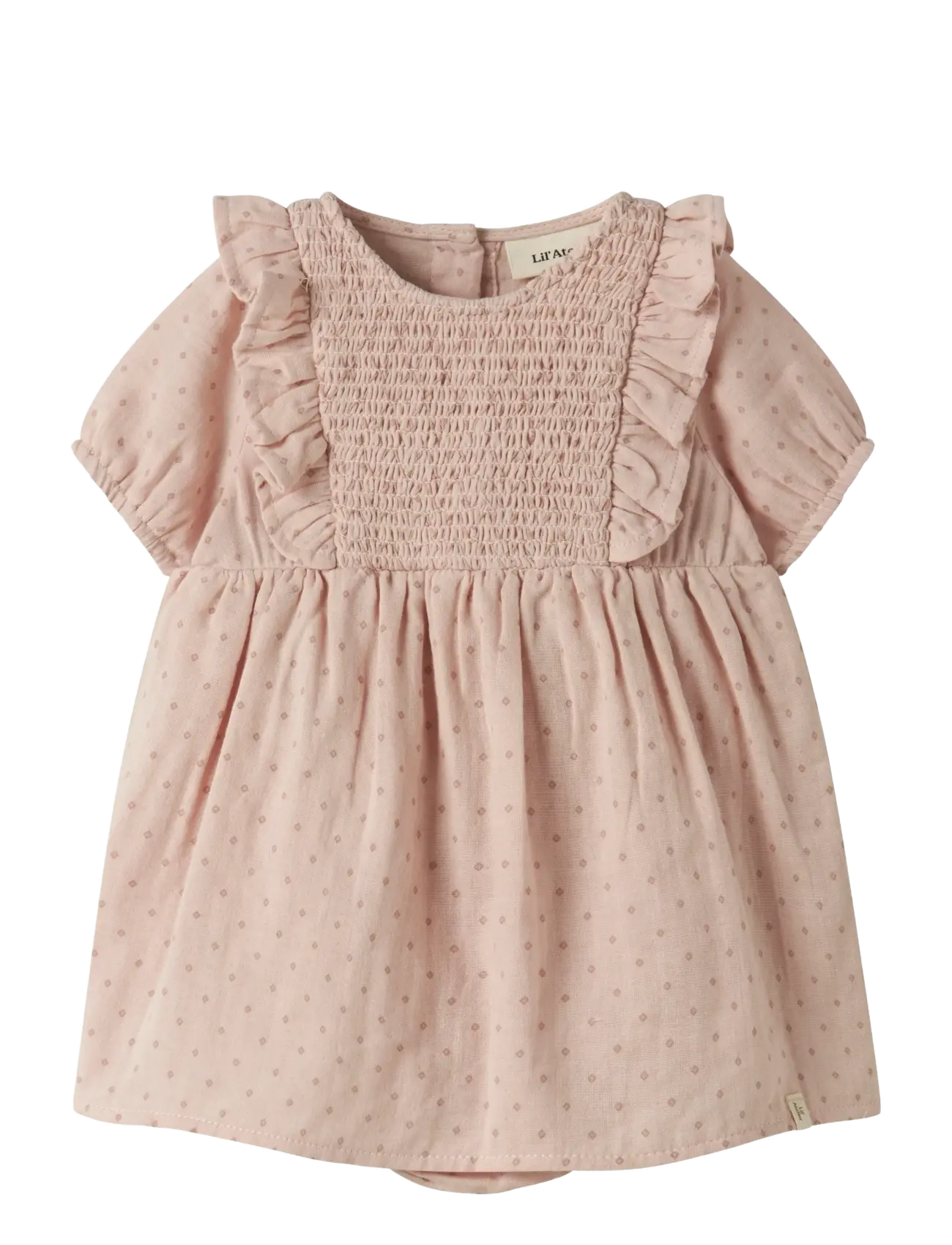 Lil'Atelier NBFDEMBE SS LOOSE BODY DRESS LIL - Lil'Atelier - PEACH WHIP / pink/rose