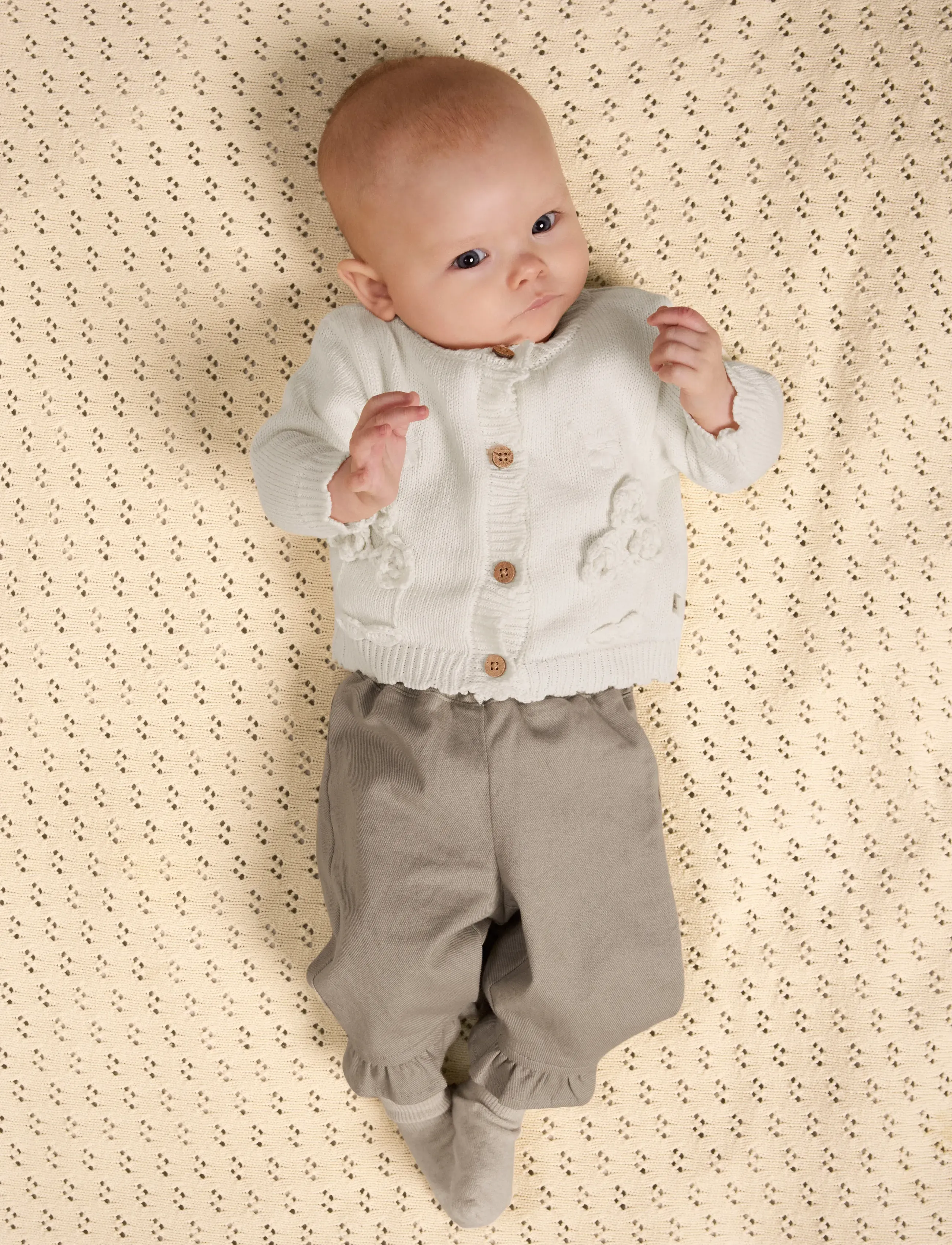 Lil'Atelier - NBFDOLA LS KNIT CARD LIL - coconut milk - 5