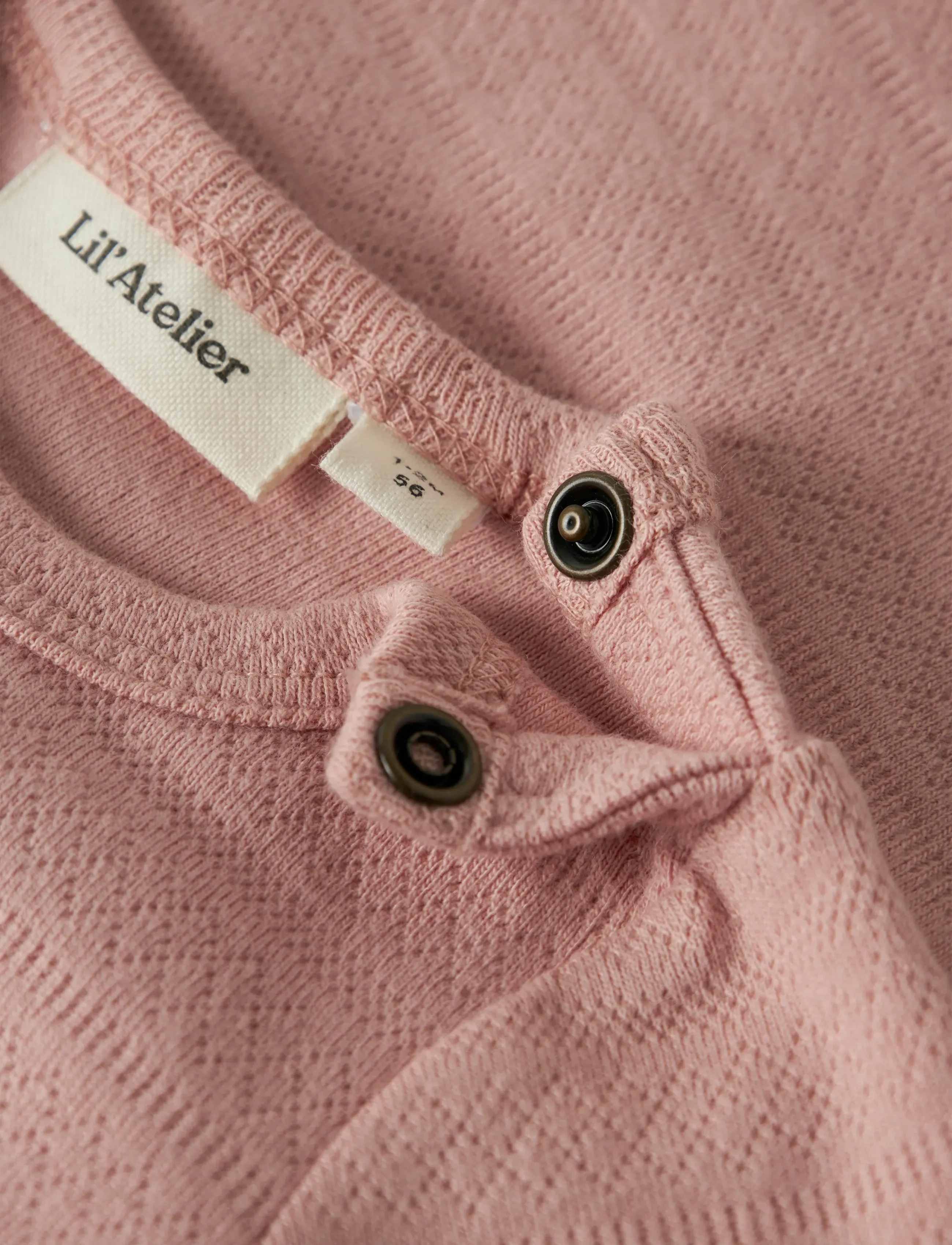 Lil'Atelier Nbfdimia Ls Slim Body Lil, 62, Bodys, Rosa - Long-sleeved, Kinder