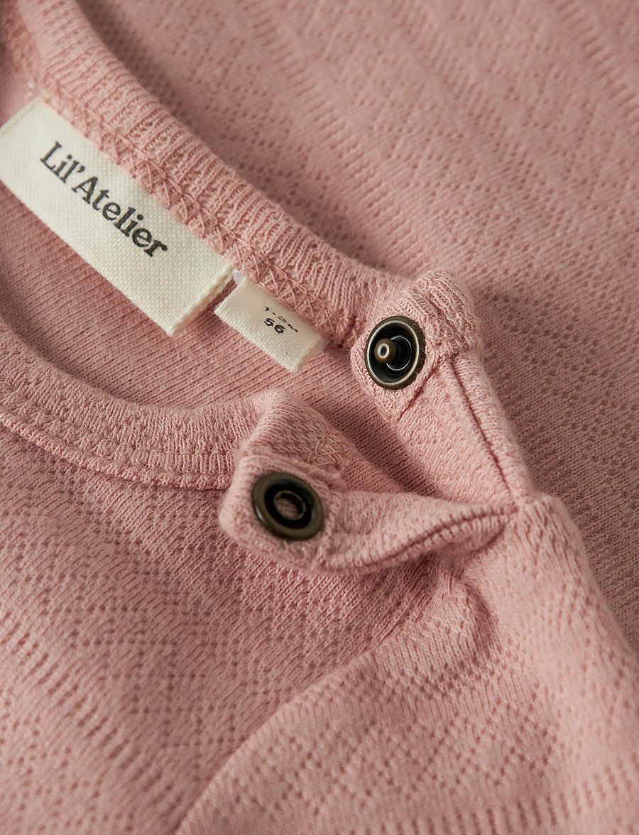 Lil'Atelier - NBFDIMIA LS SLIM BODY LIL - langärmelige bodys - misty rose - 0