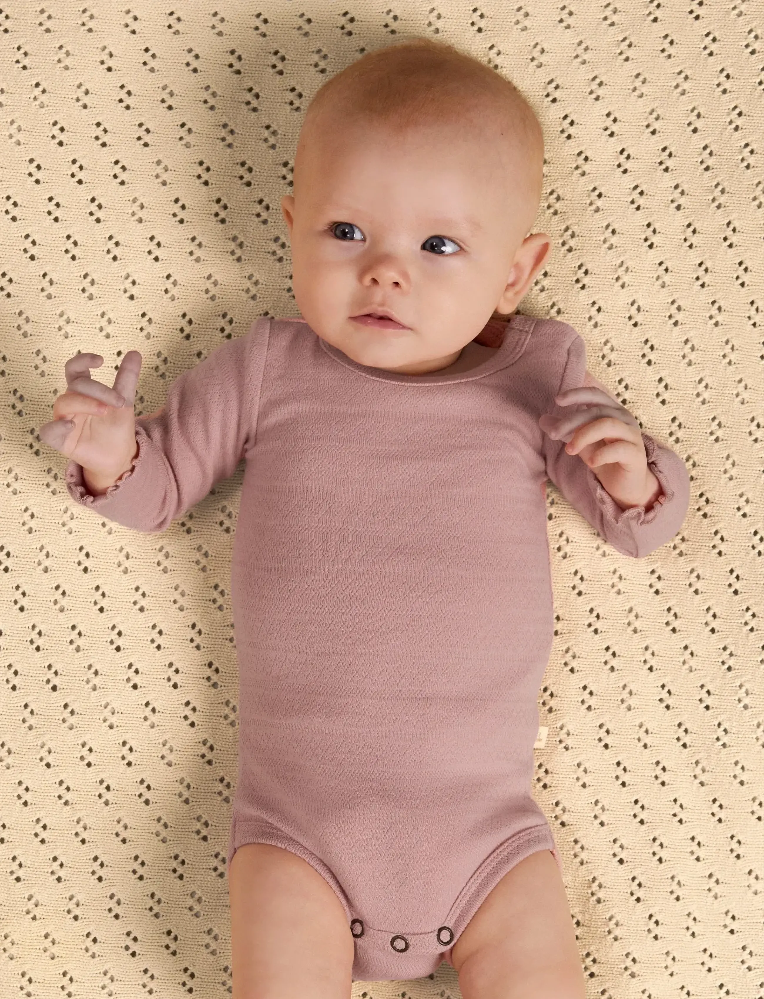 Lil'Atelier - NBFDIMIA LS SLIM BODY LIL - langærmede bodyer - misty rose - 4