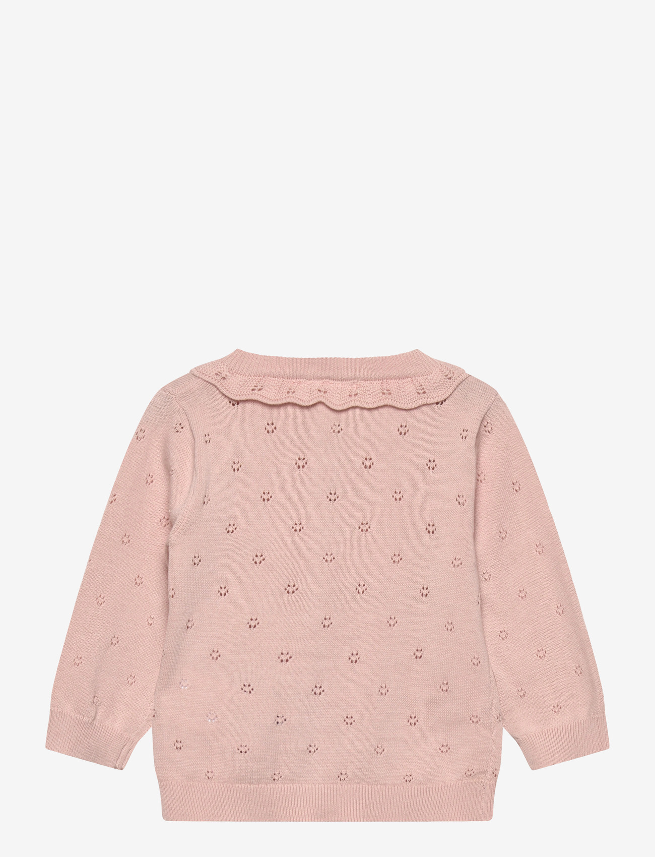 Lil'Atelier - NBFDORINA LS KNIT CARD LIL - cardigans - peach whip - 1