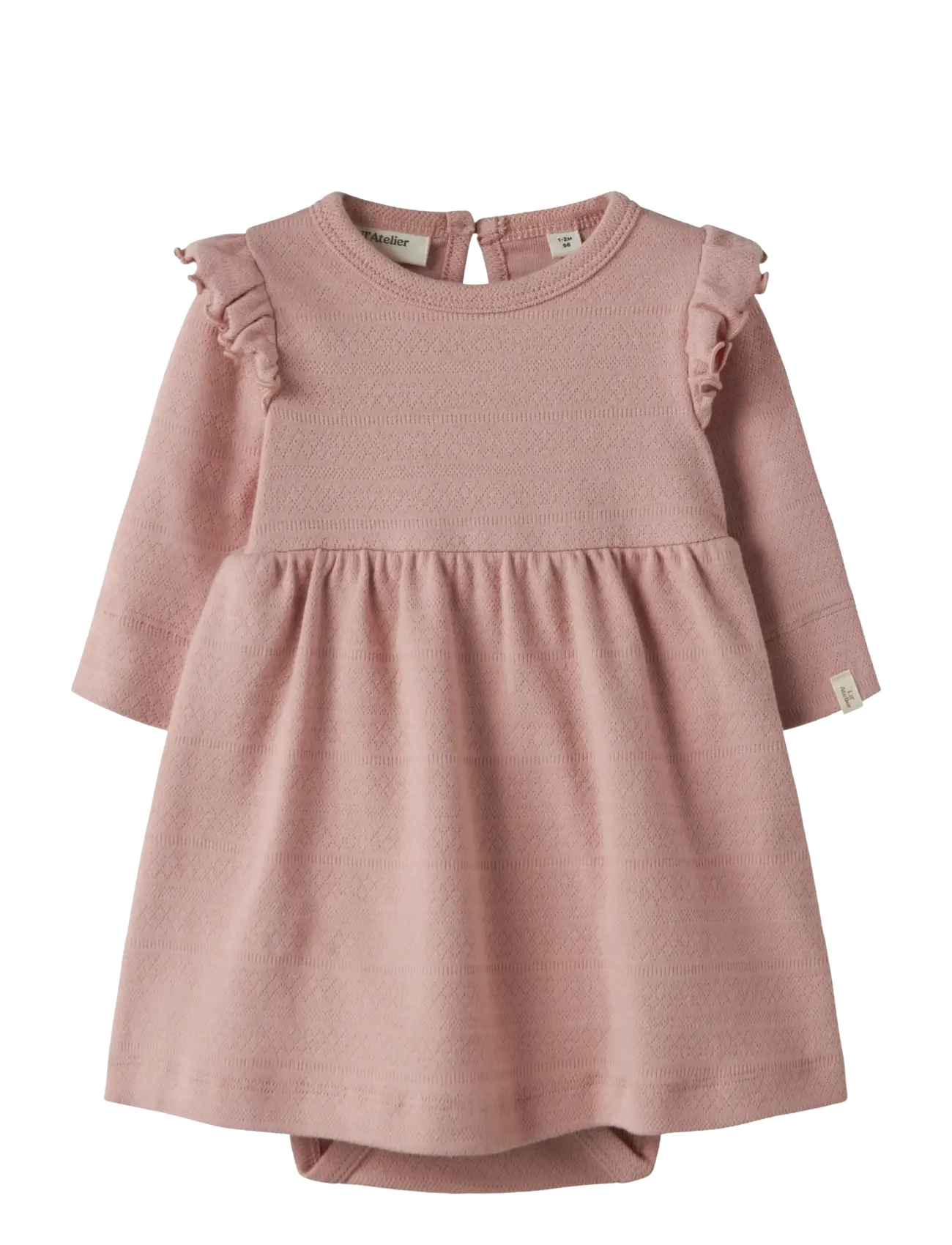 Lil'Atelier NBFDIMIA LS BODY DRESS LIL - Kleidung - MISTY ROSE / pink/rose