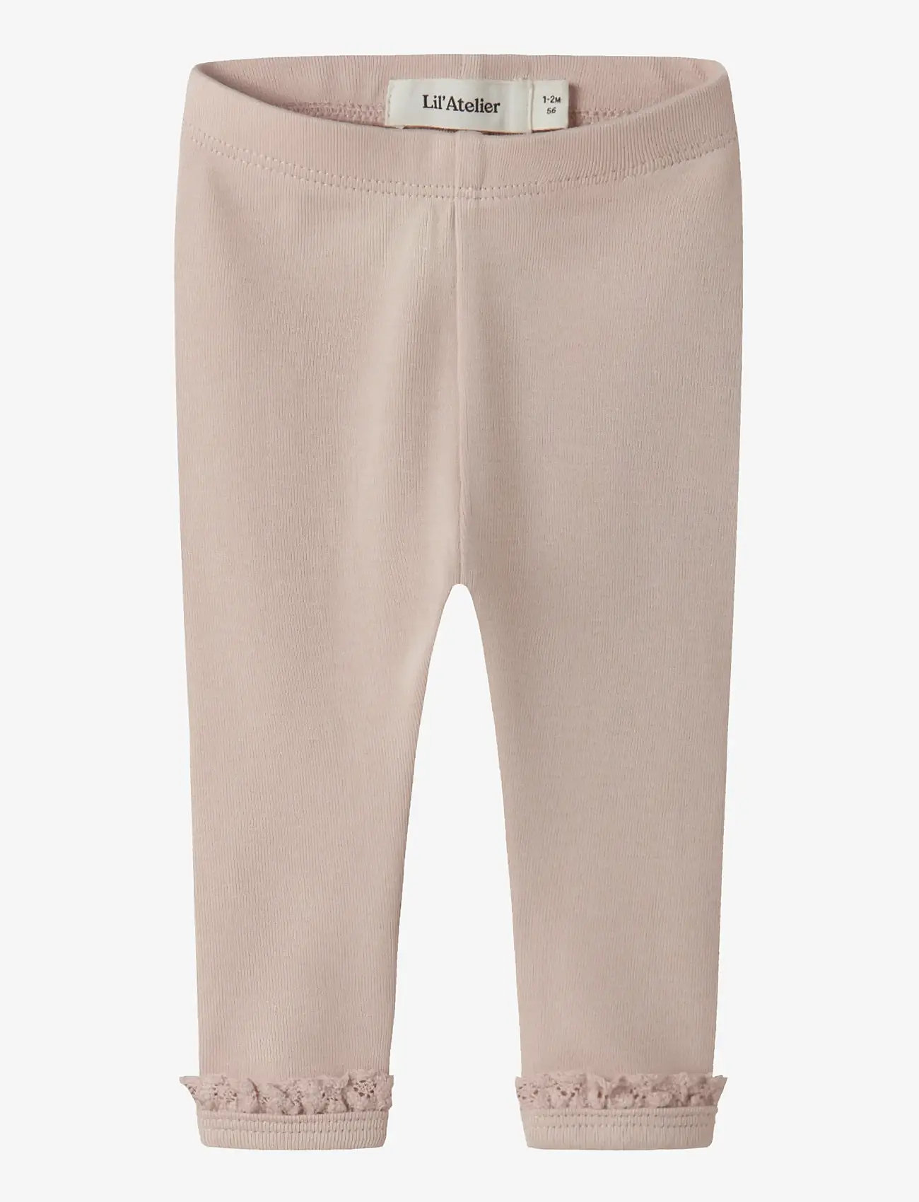 Lil'Atelier - NBFLAYO SUP SLIM LEGGINGS SOLID LIL - retuusid - peach whip - 0