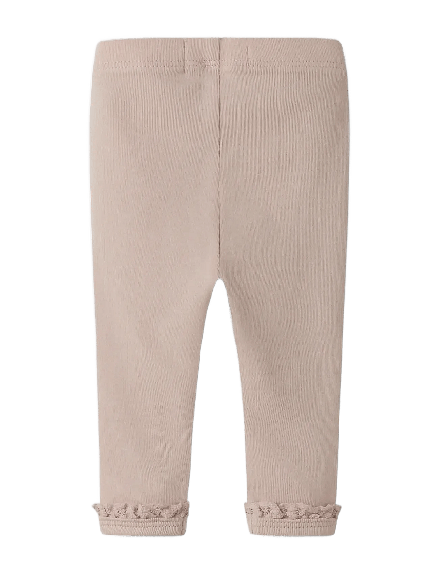 Lil'Atelier - NBFLAYO SUP SLIM LEGGINGS SOLID LIL - leggings - peach whip - 1