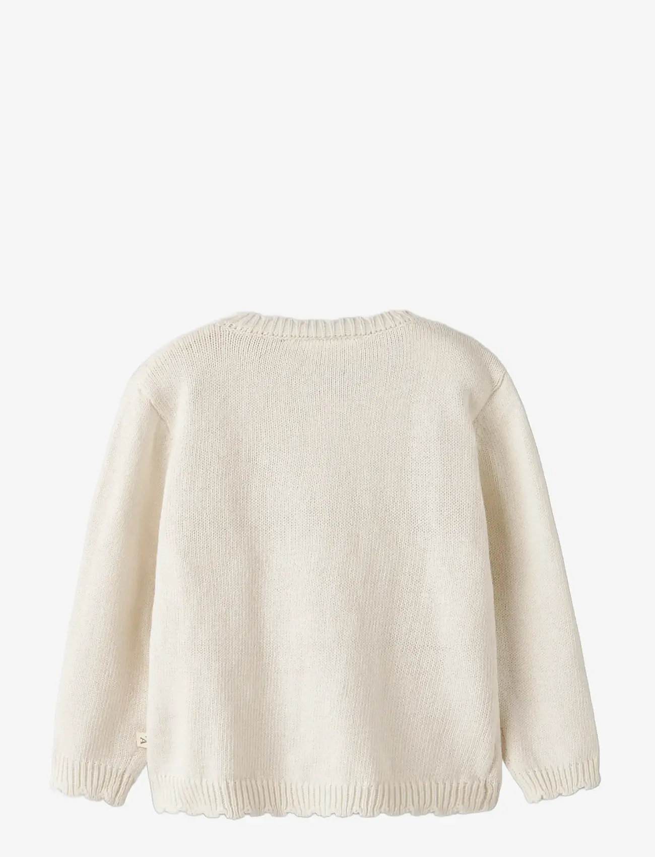 Lil'Atelier - NMFDOLA LS KNIT CARD LIL - kardiganid - coconut milk - 2