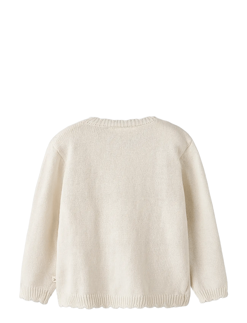 Lil'Atelier - NMFDOLA LS KNIT CARD LIL - kardiganid - coconut milk - 2