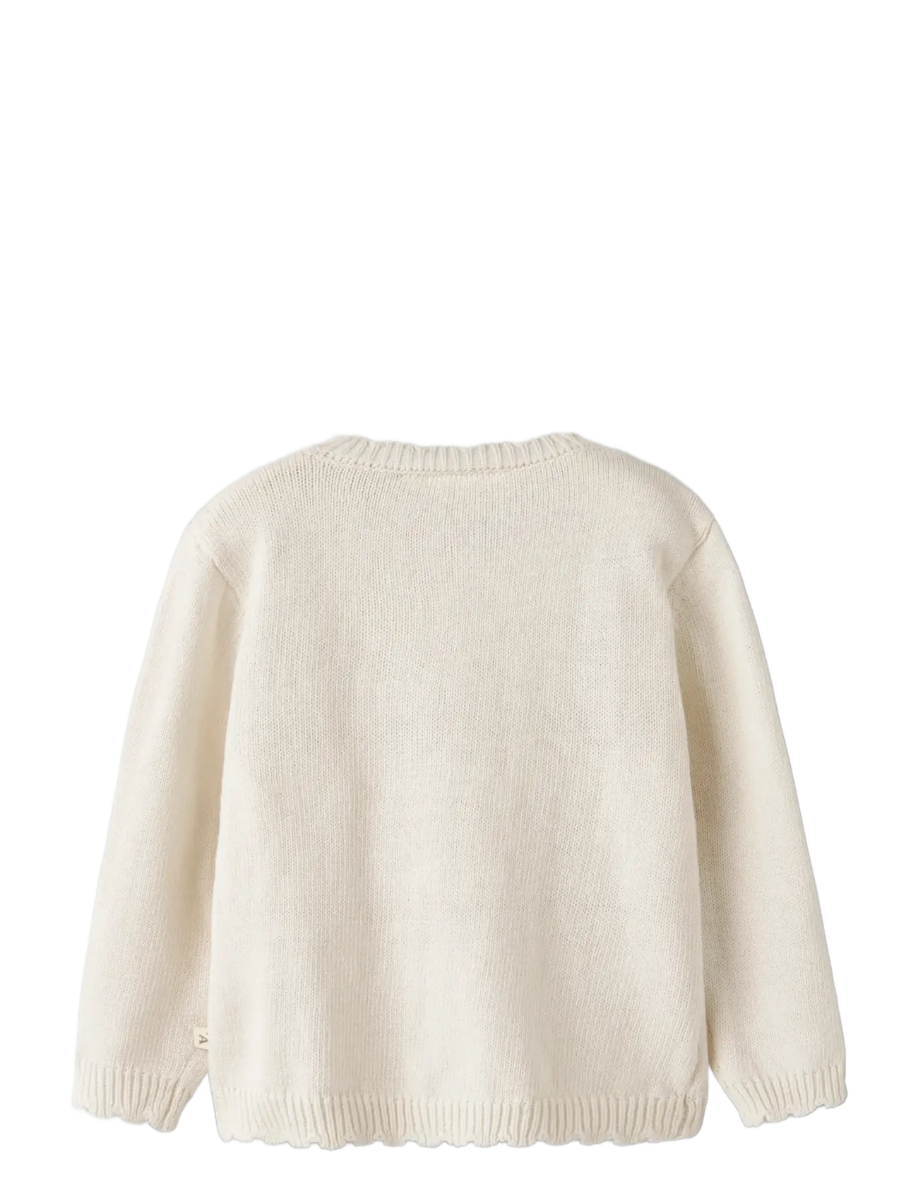 Lil'Atelier - NMFDOLA LS KNIT CARD LIL - cardigans - coconut milk - 2