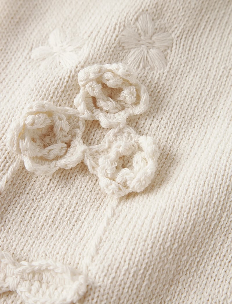 Lil'Atelier - NMFDOLA LS KNIT CARD LIL - kardiganid - coconut milk - 3