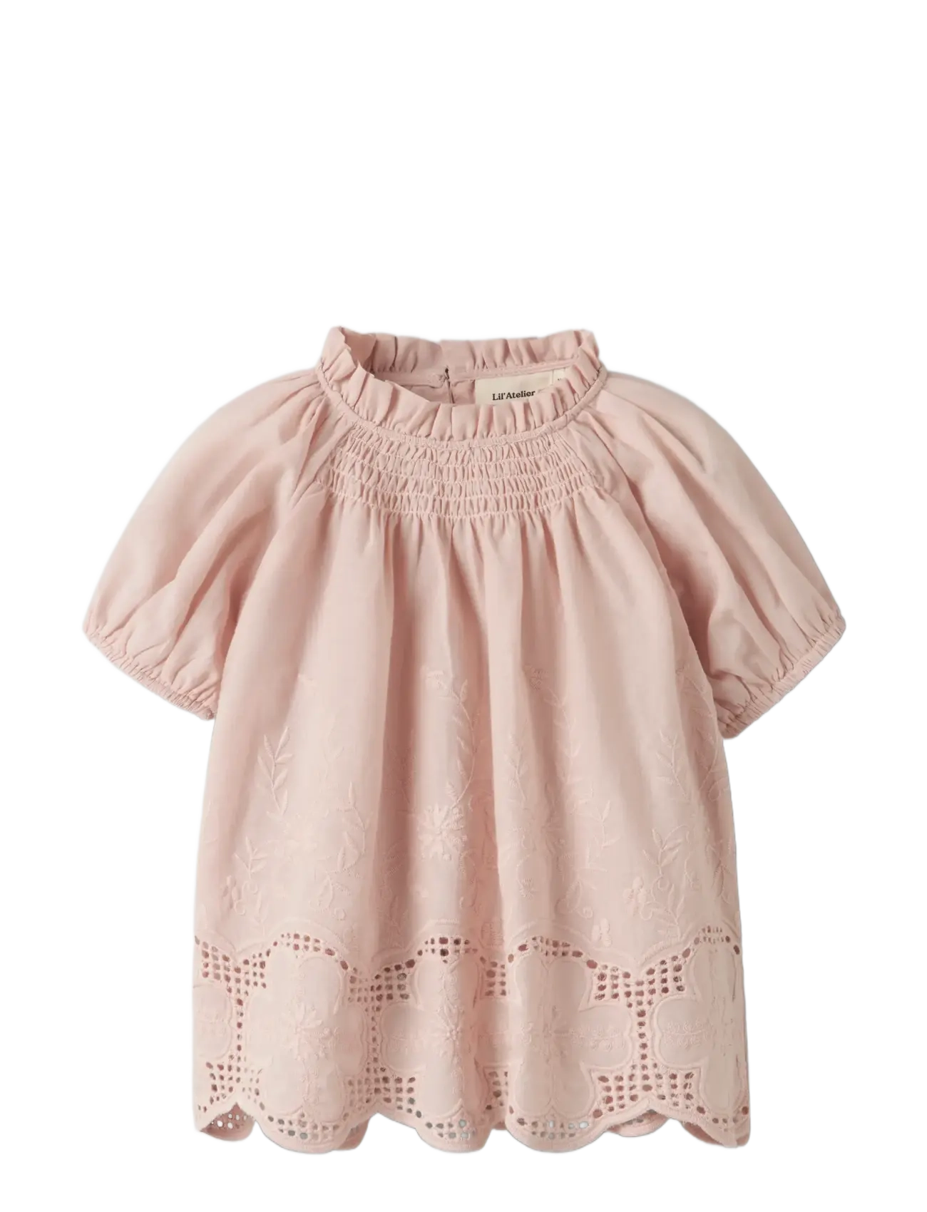 LIL'ATELIER Nmfdayna Ss Loose Shirt Lil Pink - 104 - Kinder