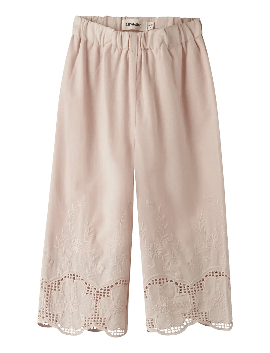 Lil'Atelier - NMFDAYNA WIDE ANCLE PANT LIL - osta vanuse järgi - peach whip - 1