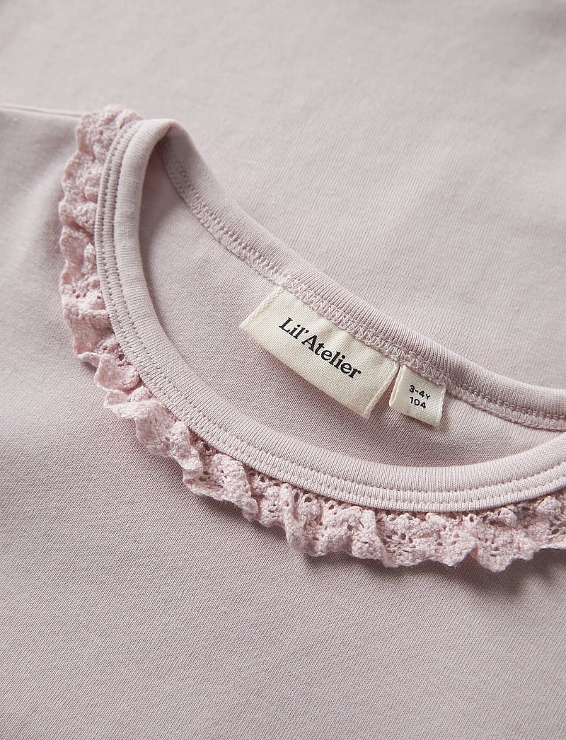 Lil'Atelier - NMFLAYO SUP LS SLIM TOP SOLID LIL - langärmelig - hushed violet - 2