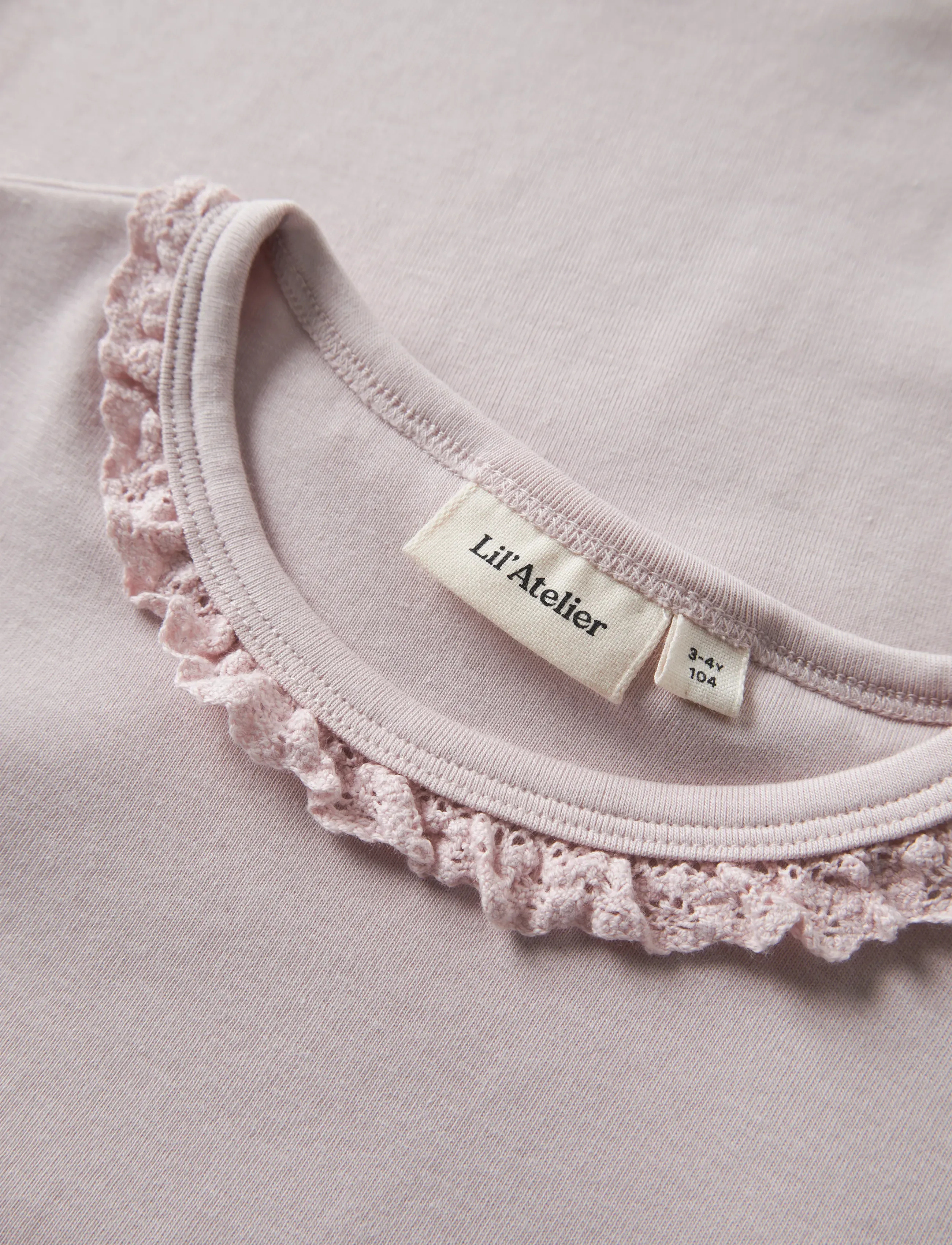 Lil'Atelier - NMFLAYO SUP LS SLIM TOP SOLID LIL - pikkade varrukatega t-särgid - hushed violet - 2