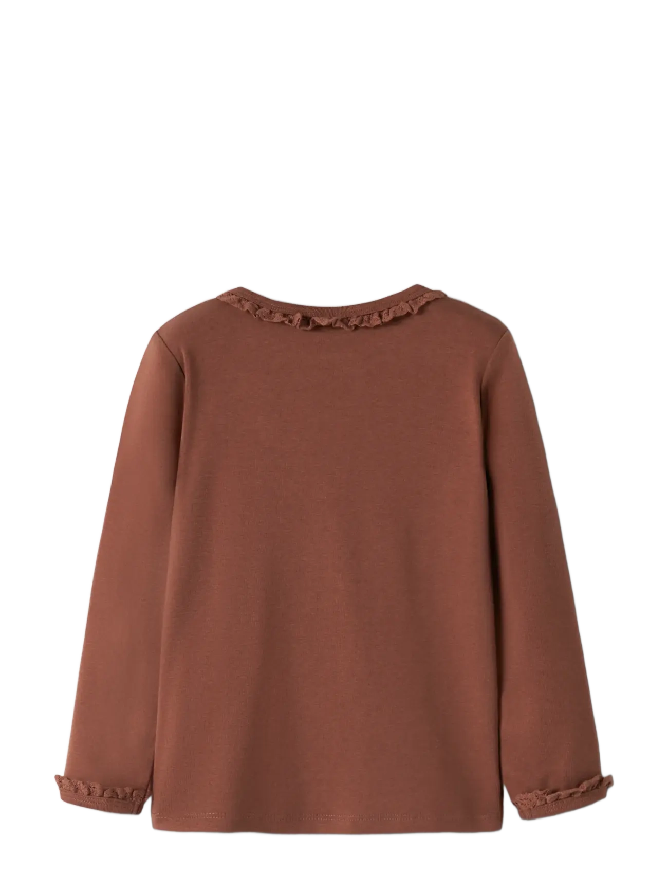 Lil'Atelier - NMFLAYO SUP LS SLIM TOP SOLID LIL - t-shirts à manches longues - maple syrup - 1