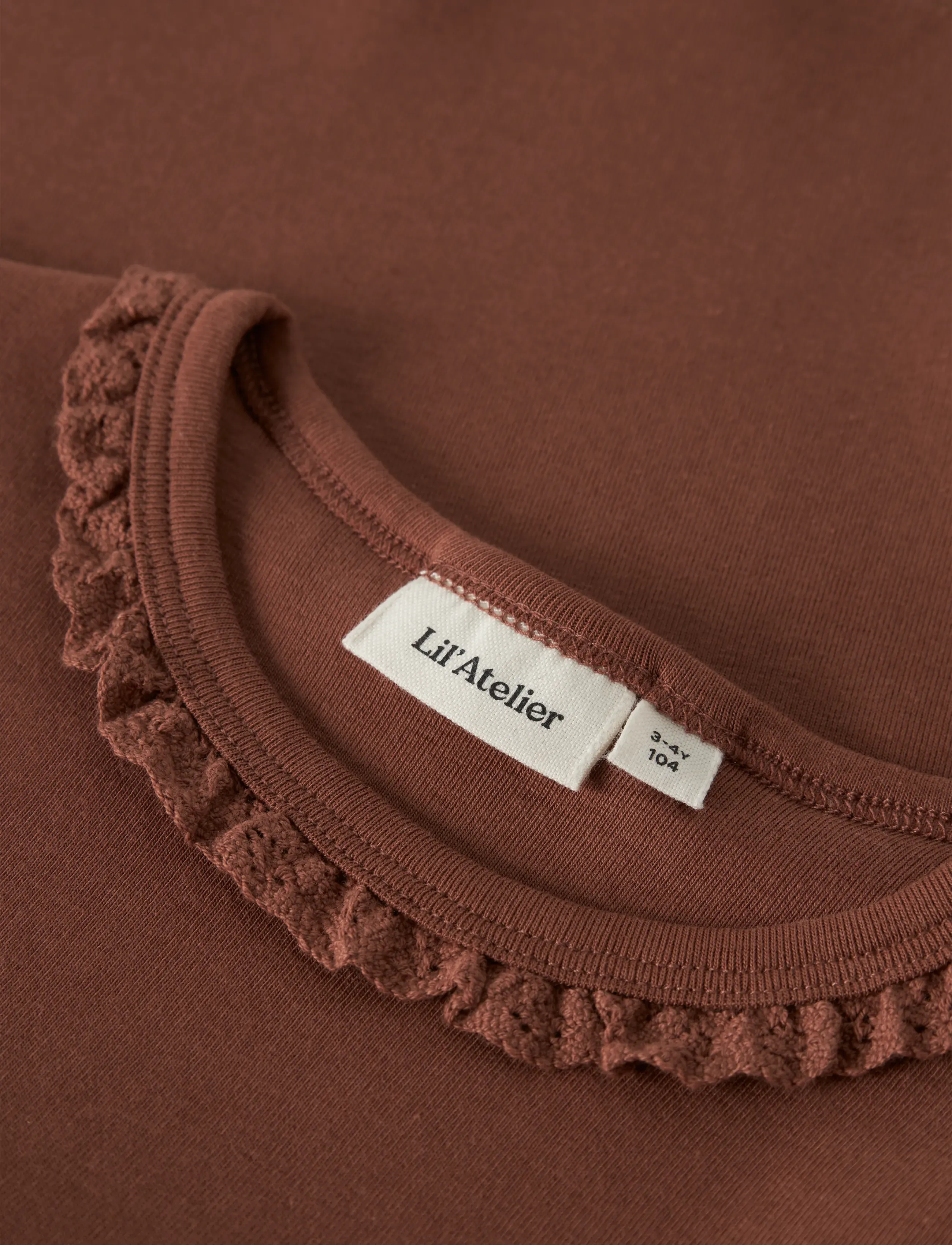 Lil'Atelier - NMFLAYO SUP LS SLIM TOP SOLID LIL - t-shirts à manches longues - maple syrup - 2