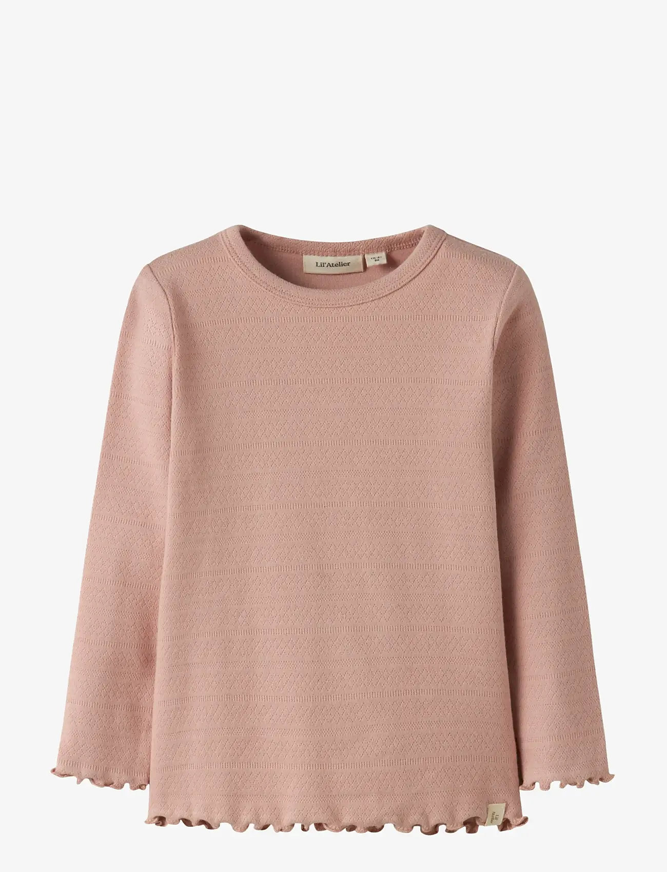 Lil'Atelier - NMFDIMIA LS SLIM TOP LIL - misty rose - 1