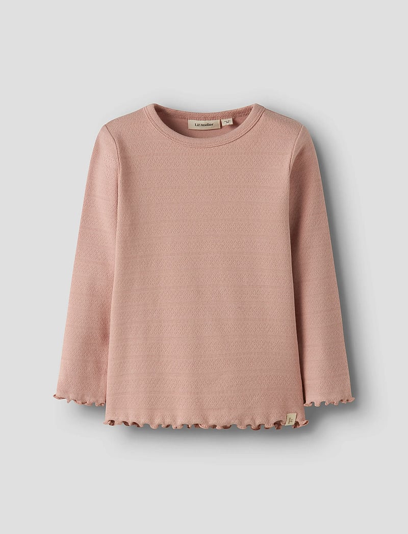 Lil'Atelier - NMFDIMIA LS SLIM TOP LIL - misty rose - 0