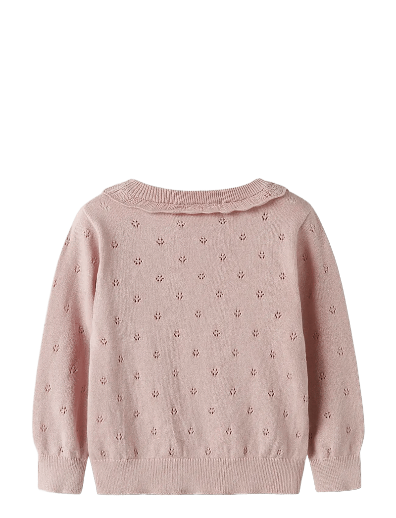 Lil'Atelier - NMFDORINA LS KNIT LIL - trøjer - peach whip - 1