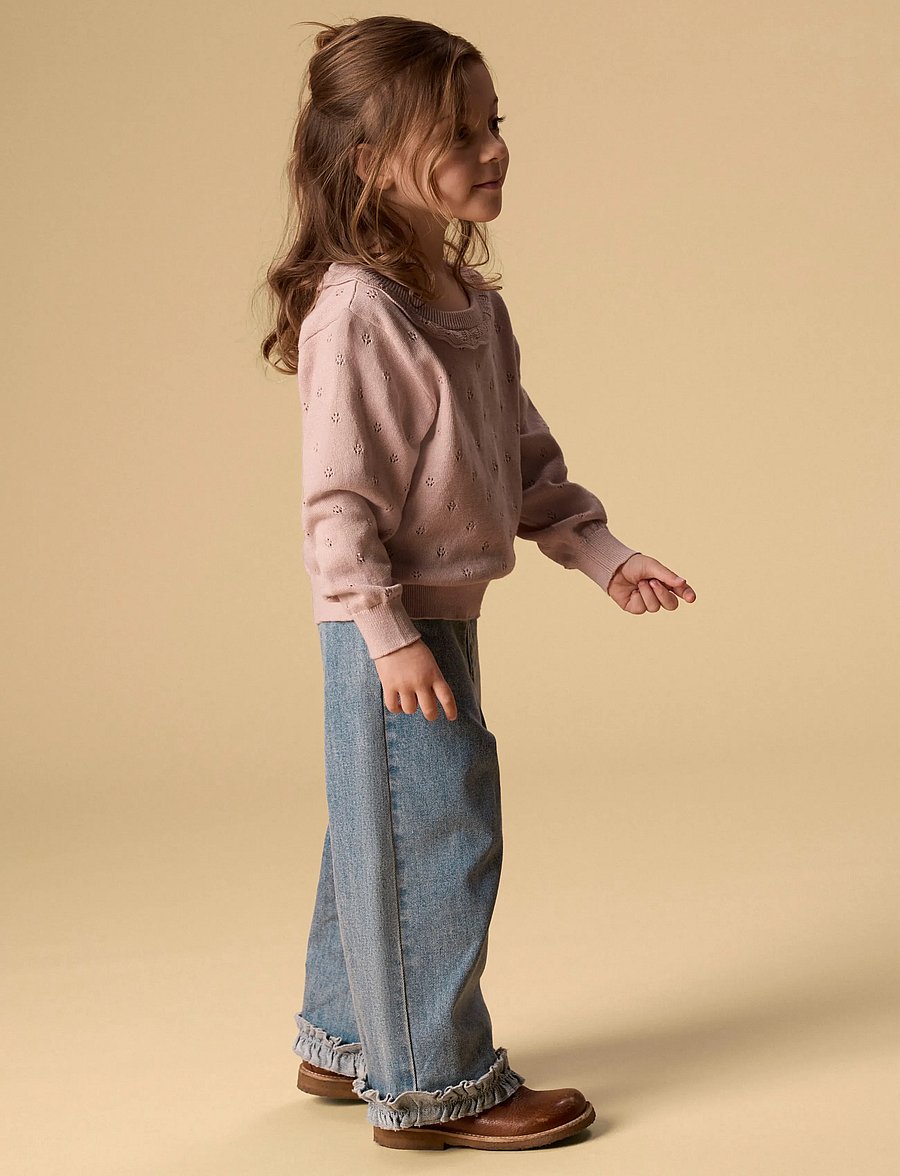 Lil'Atelier - NMFDORINA LS KNIT LIL - pullover - peach whip - 3