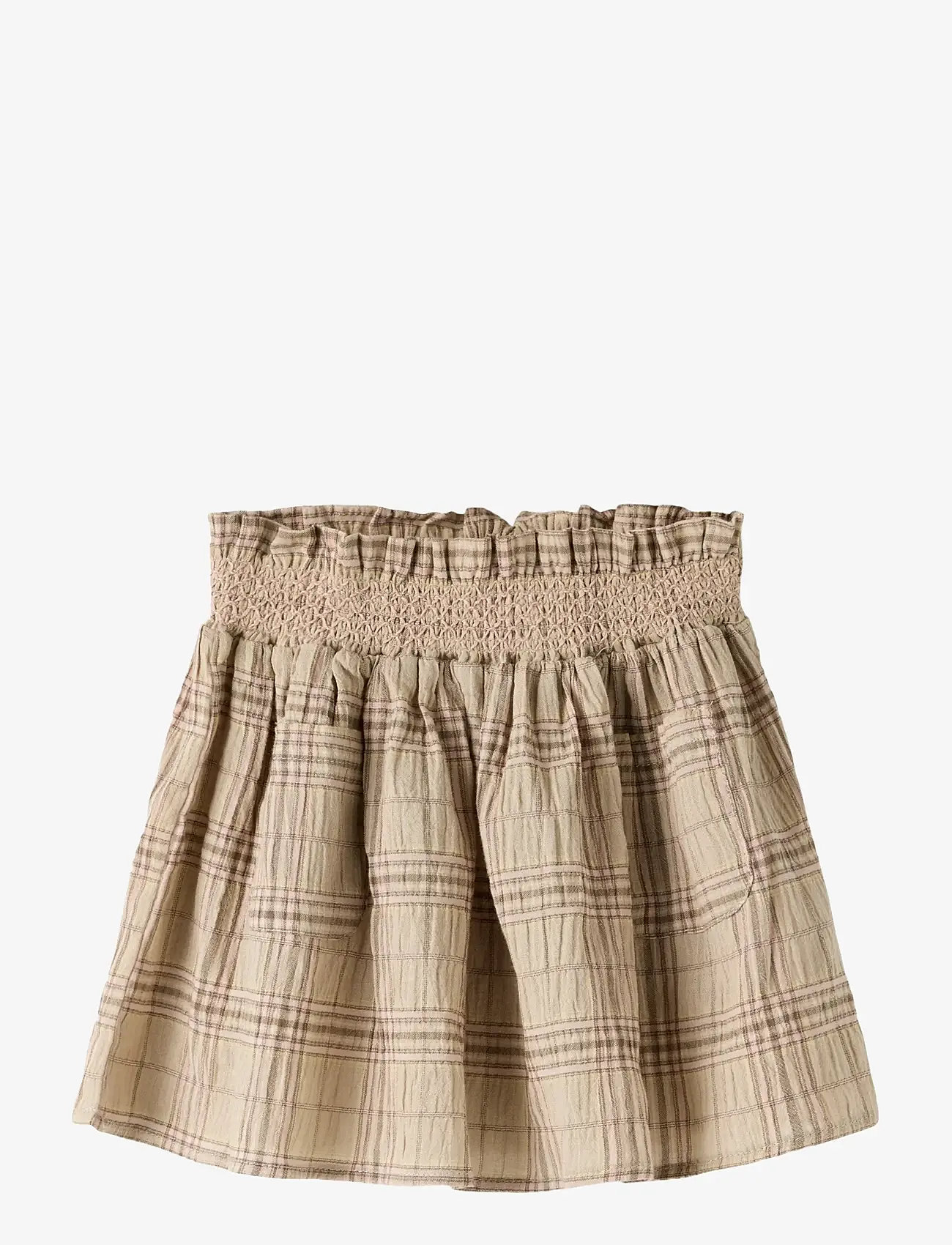 Lil'Atelier - NMFDIEMA SKIRT LIL - korte nederdele - oxford tan - 0