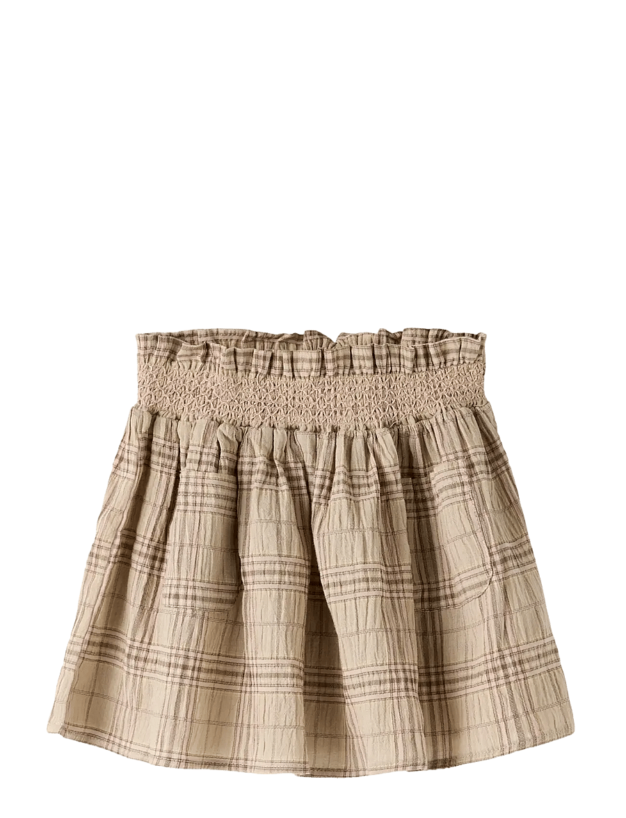 Lil'Atelier - NMFDIEMA SKIRT LIL - korta kjolar - oxford tan - 0