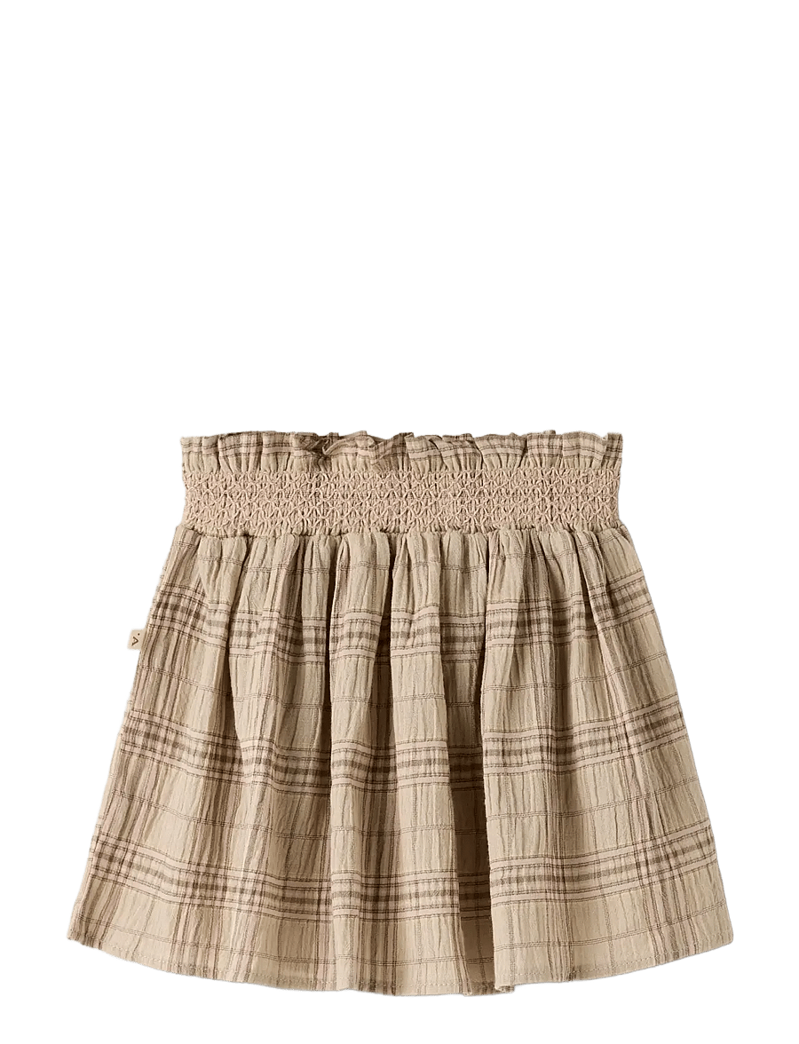 Lil'Atelier - NMFDIEMA SKIRT LIL - korta kjolar - oxford tan - 1