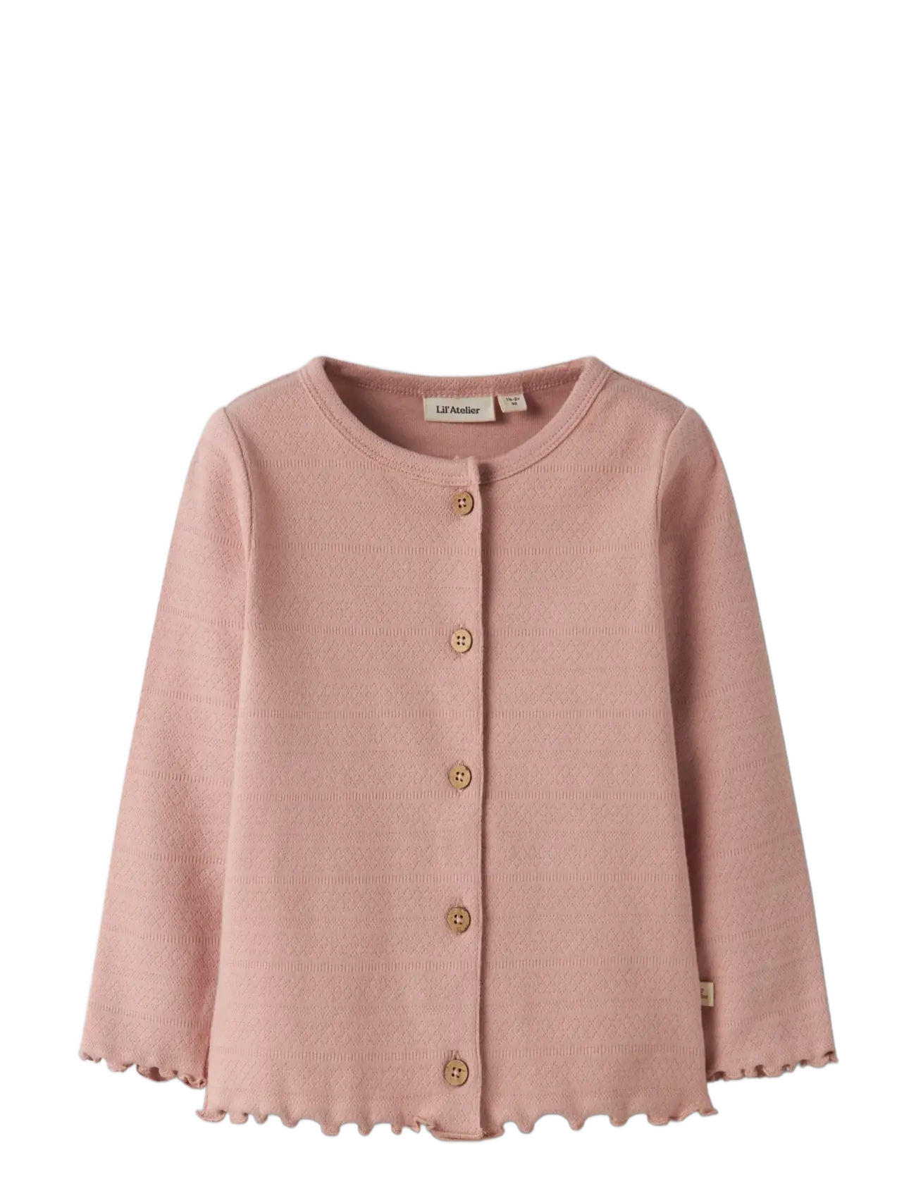 Lil'Atelier NMFDIMIA LS SLIM CARD LIL - Baby 44-92 - MISTY ROSE / pink/rose