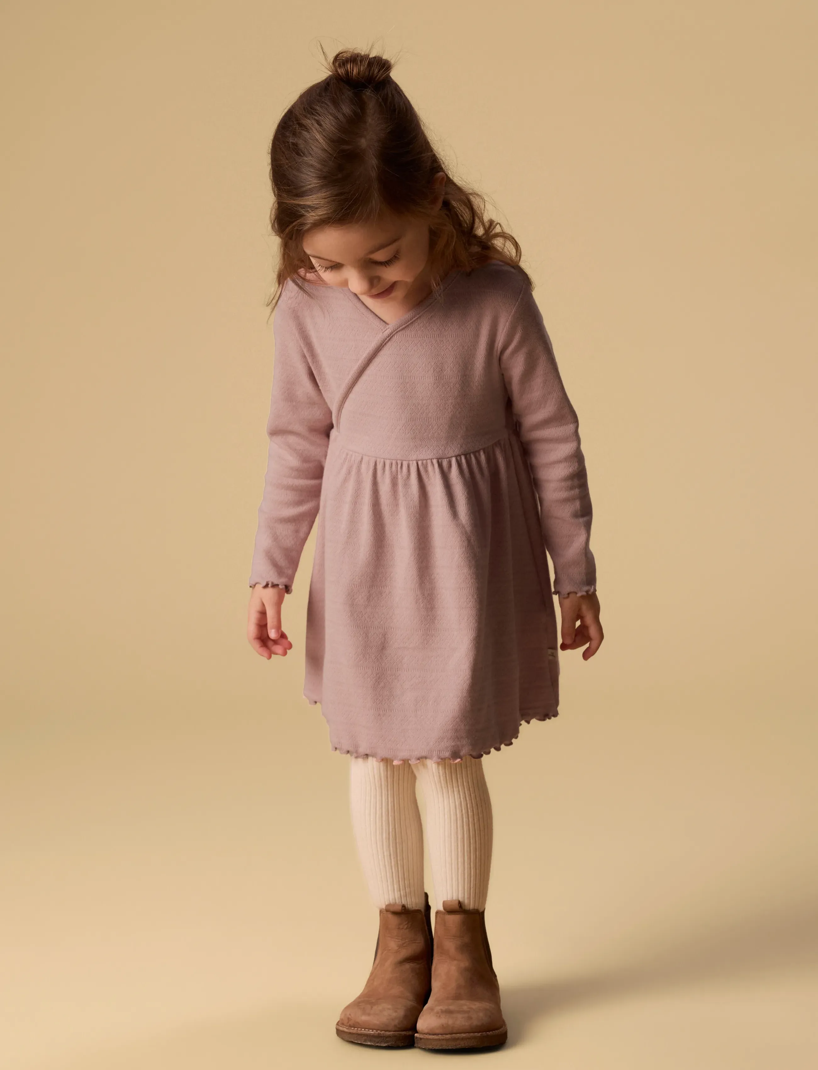 Lil'Atelier - NMFDIMIA LS DRESS LIL - langærmede babykjoler - misty rose - 4