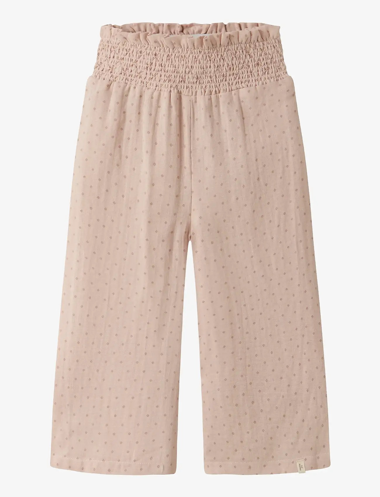 Lil'Atelier - NMFDEMBE WIDE PANT LIL - gode sommertilbud - peach whip - 0
