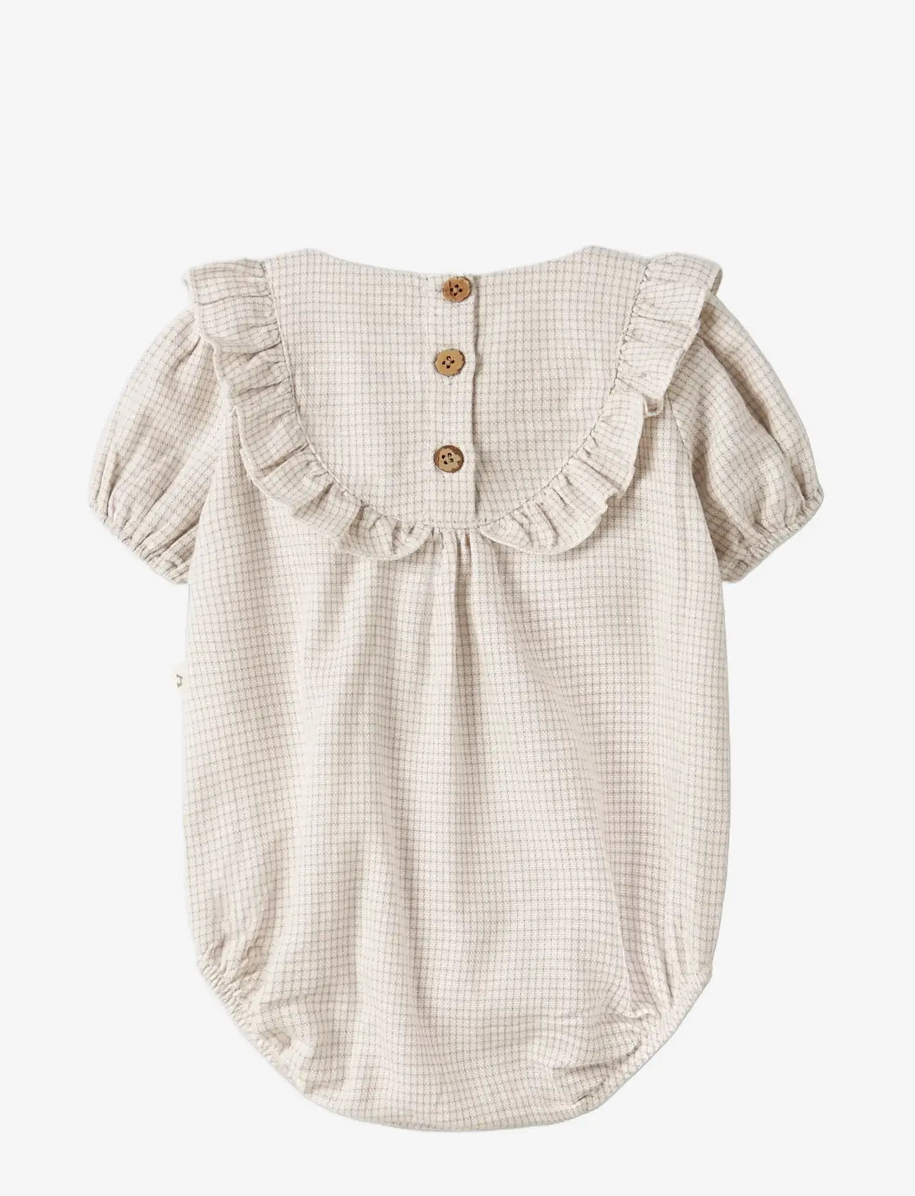Lil'Atelier - NBFFOLEY SS LOOSE ROMBER LIL - short-sleeved - coconut milk - 1
