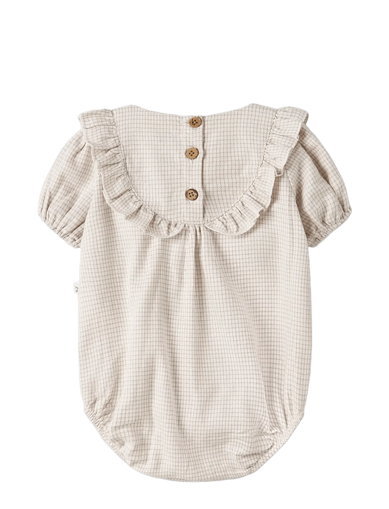 Lil'Atelier - NBFFOLEY SS LOOSE ROMBER LIL - short-sleeved - coconut milk - 1