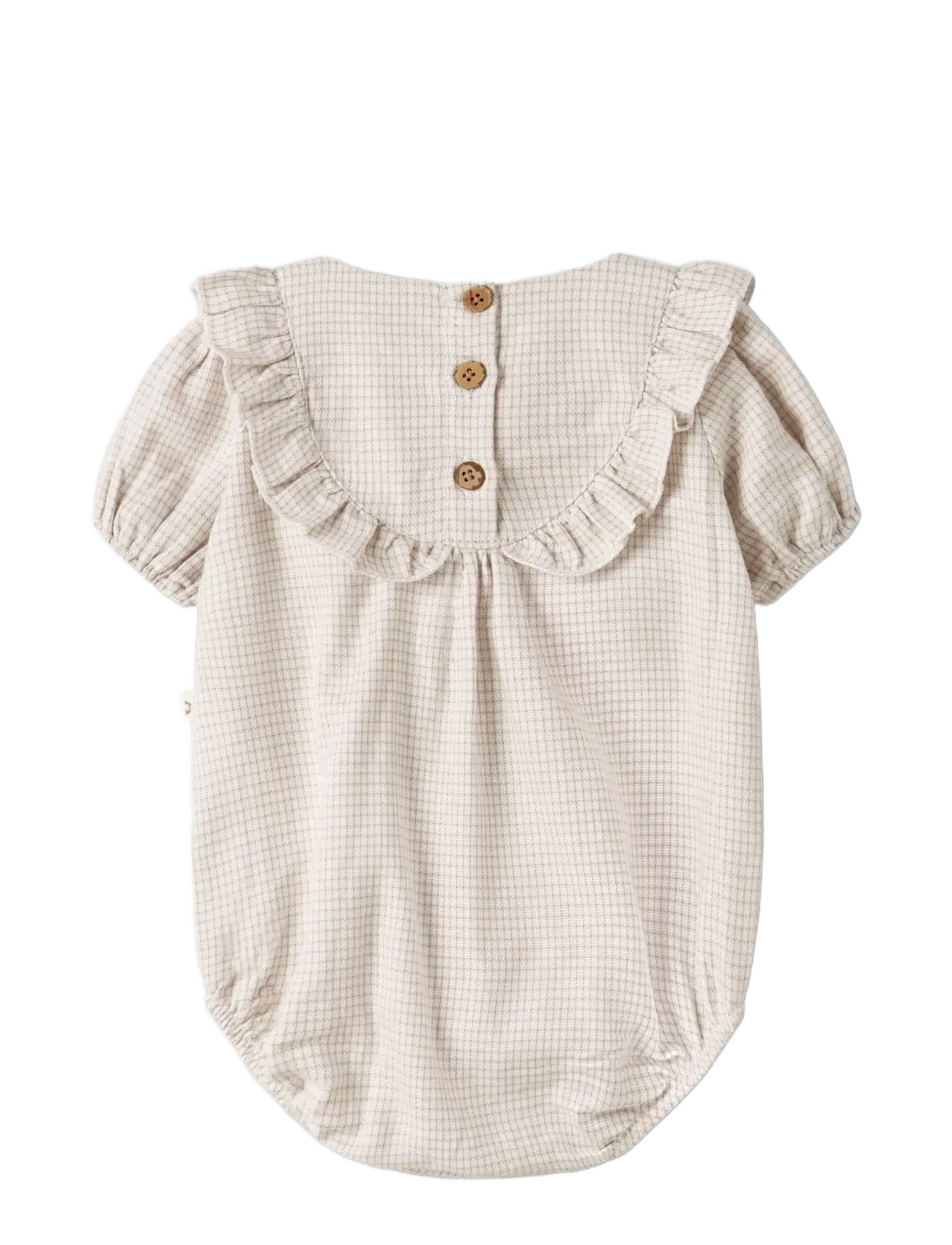 Lil'Atelier - NBFFOLEY SS LOOSE ROMBER LIL - najniższe ceny - coconut milk - 1