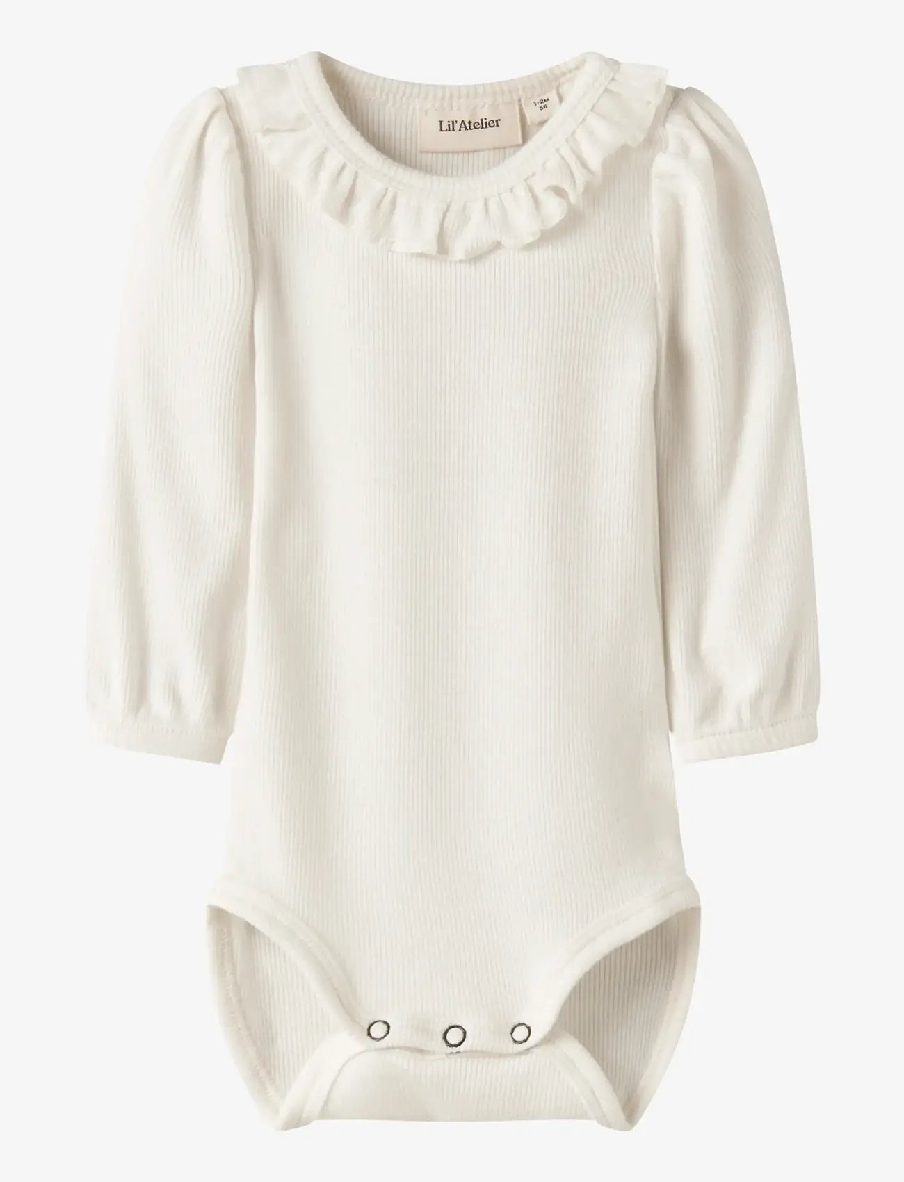 Lil'Atelier - NBFFRIJO LS SLIM BODY LIL - langärmelig - coconut milk - 0
