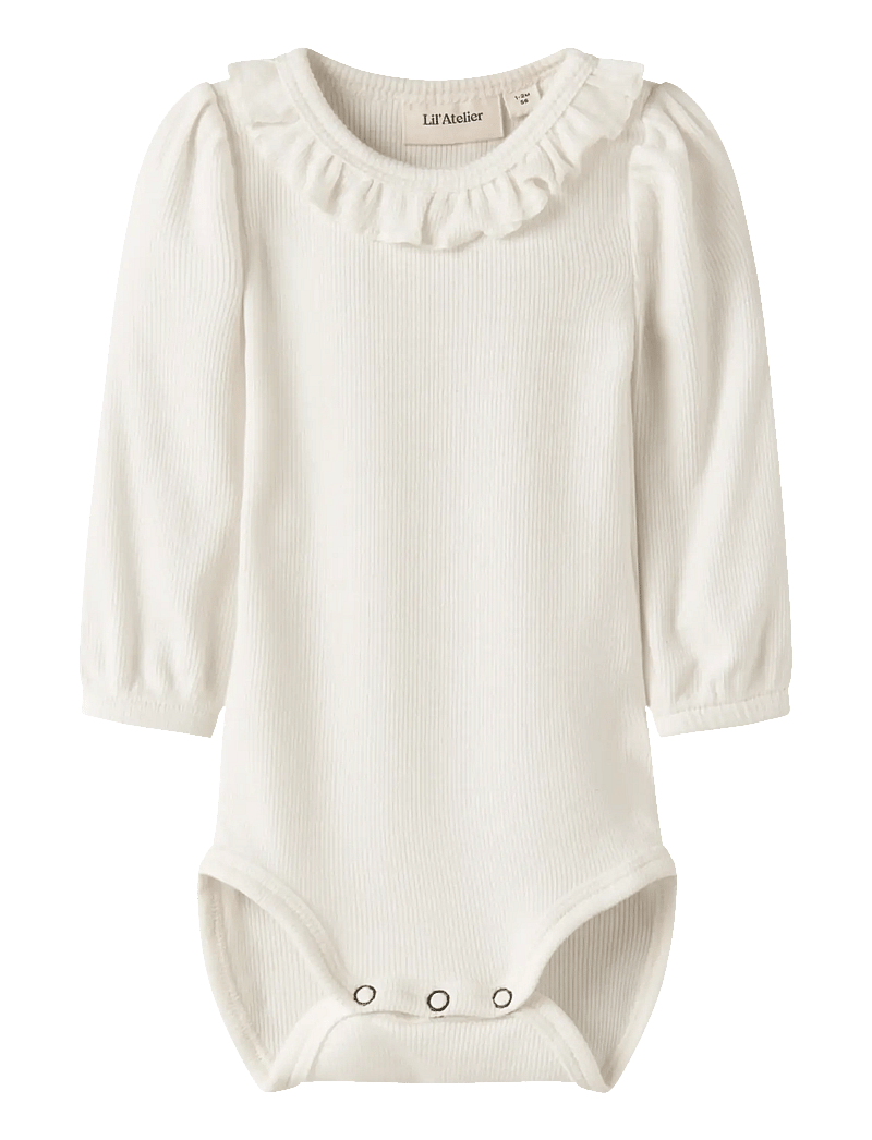 Lil'Atelier - NBFFRIJO LS SLIM BODY LIL - langärmelig - coconut milk - 0