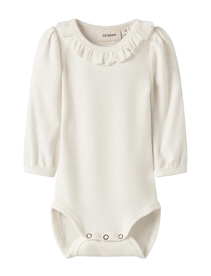 Lil'Atelier - NBFFRIJO LS SLIM BODY LIL - langärmelig - coconut milk - 3