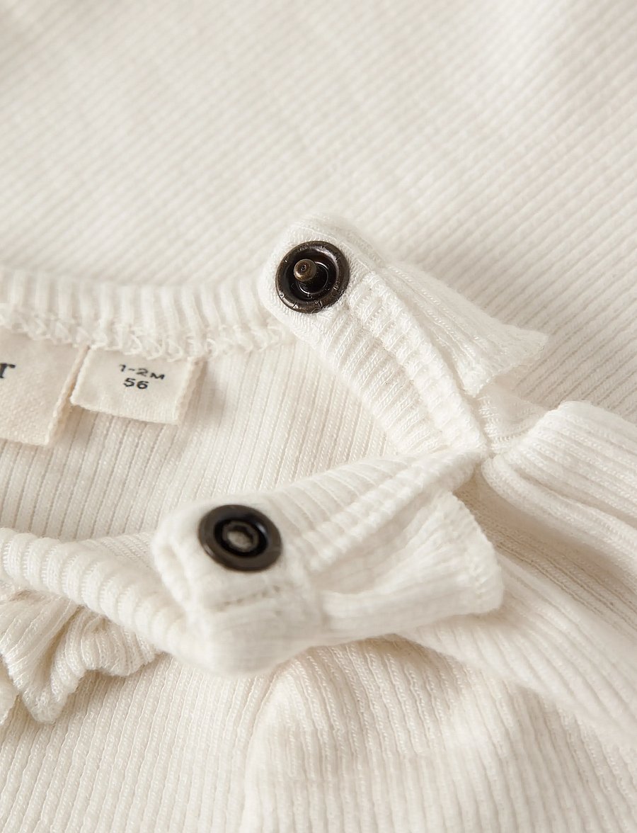 Lil'Atelier - NBFFRIJO LS SLIM BODY LIL - langärmelig - coconut milk - 5
