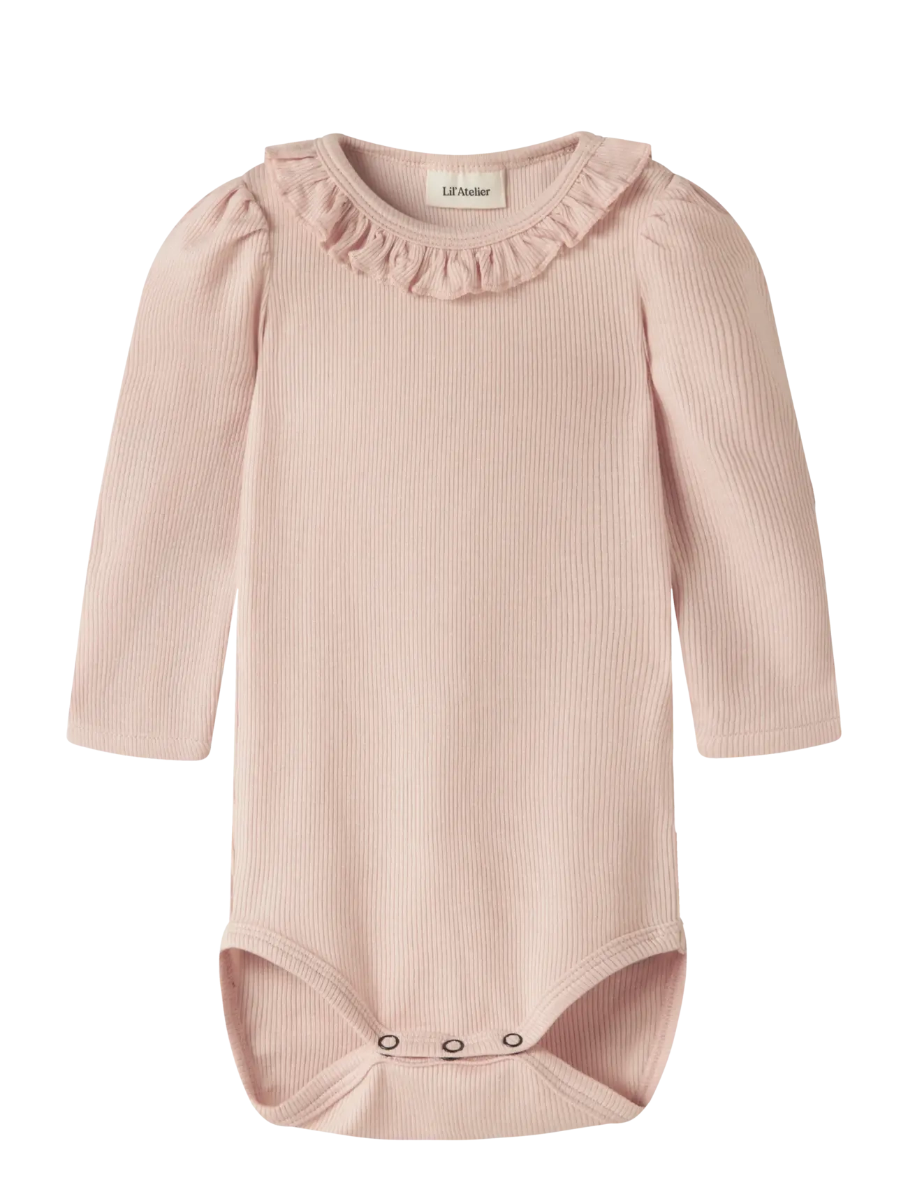 Lil'Atelier NBFFRIJO LS SLIM BODY LIL - Strampler - PEACH WHIP / pink/rose