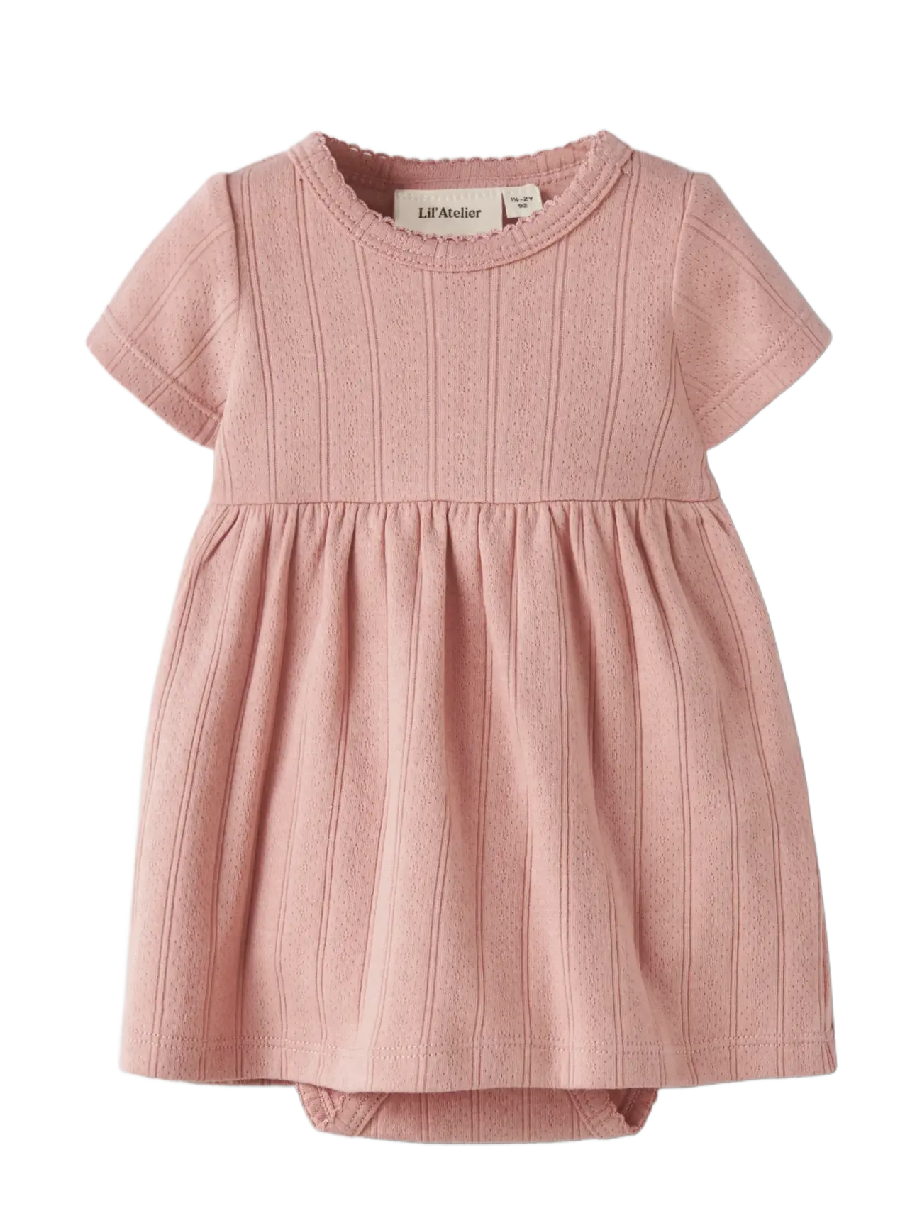 Lil'Atelier NBFFALINA SS BODY DRESS LIL - 4 for 3 - MISTY ROSE / pink/rose