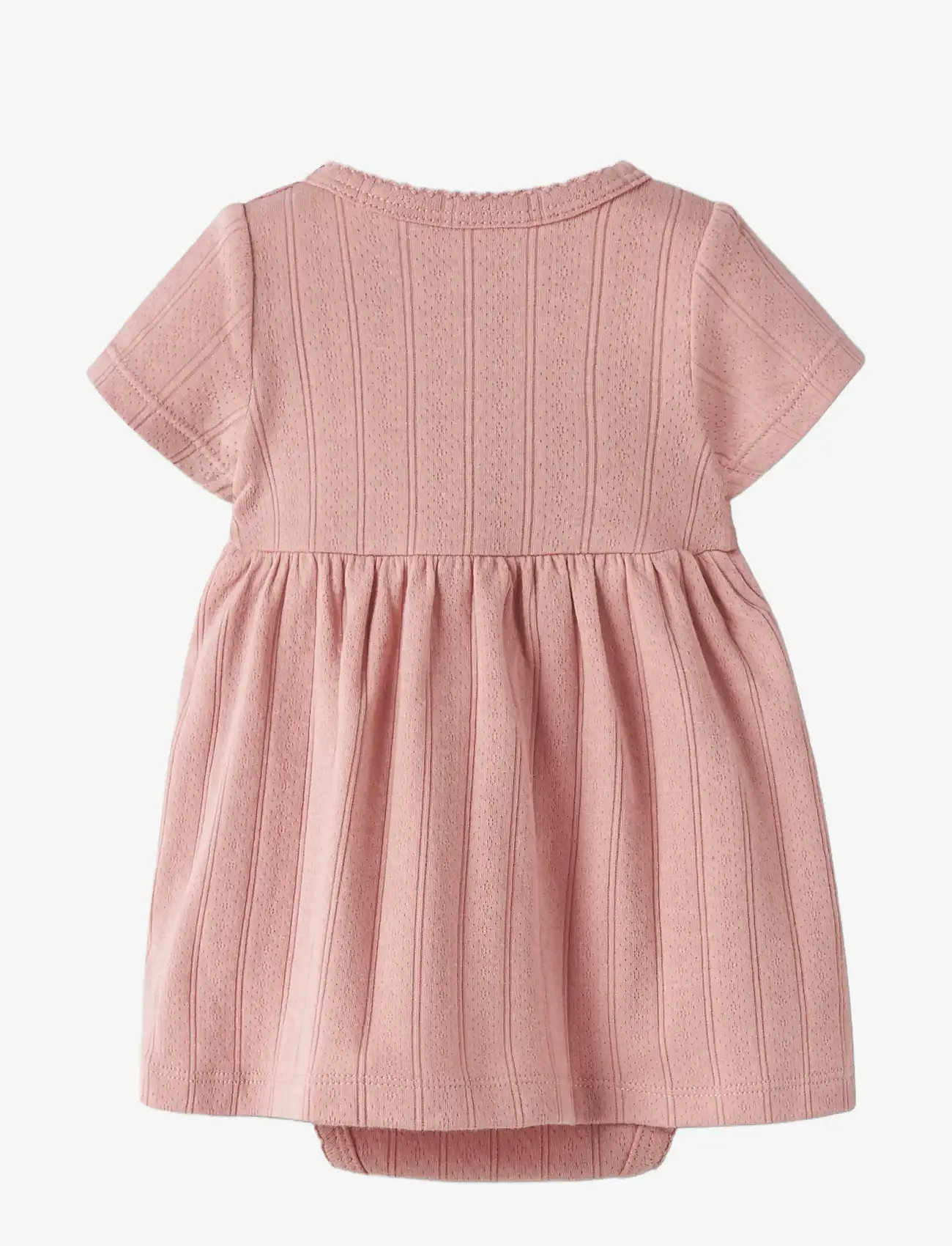 Lil'Atelier - NBFFALINA SS BODY DRESS LIL - short-sleeved baby dresses - misty rose - 1