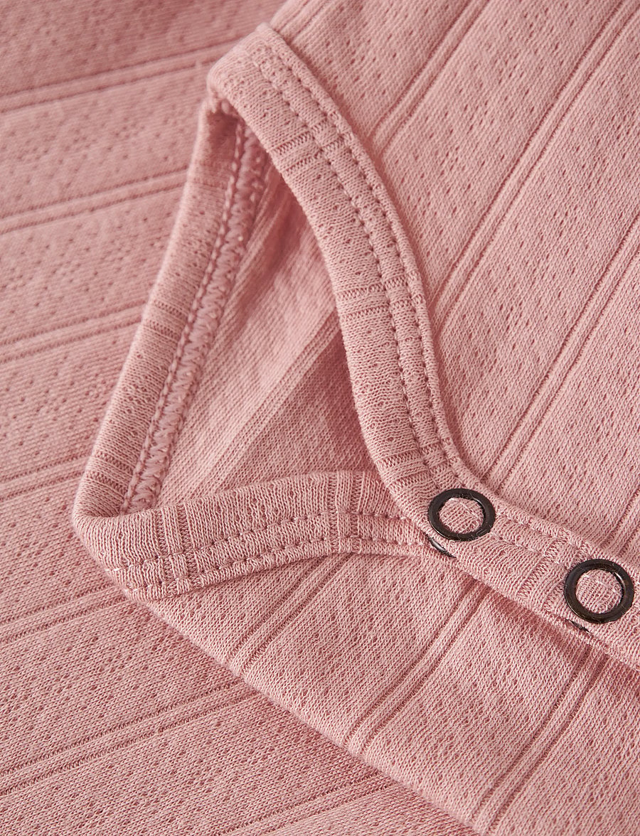 Lil'Atelier - NBFFALINA SS SLIM BODY LIL - kurzärmelig - misty rose - 2