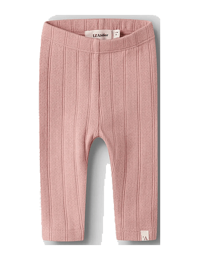Lil'Atelier NBFFALINA SLIM LEGGINGS LIL - Leggings - MISTY ROSE / pink/rose